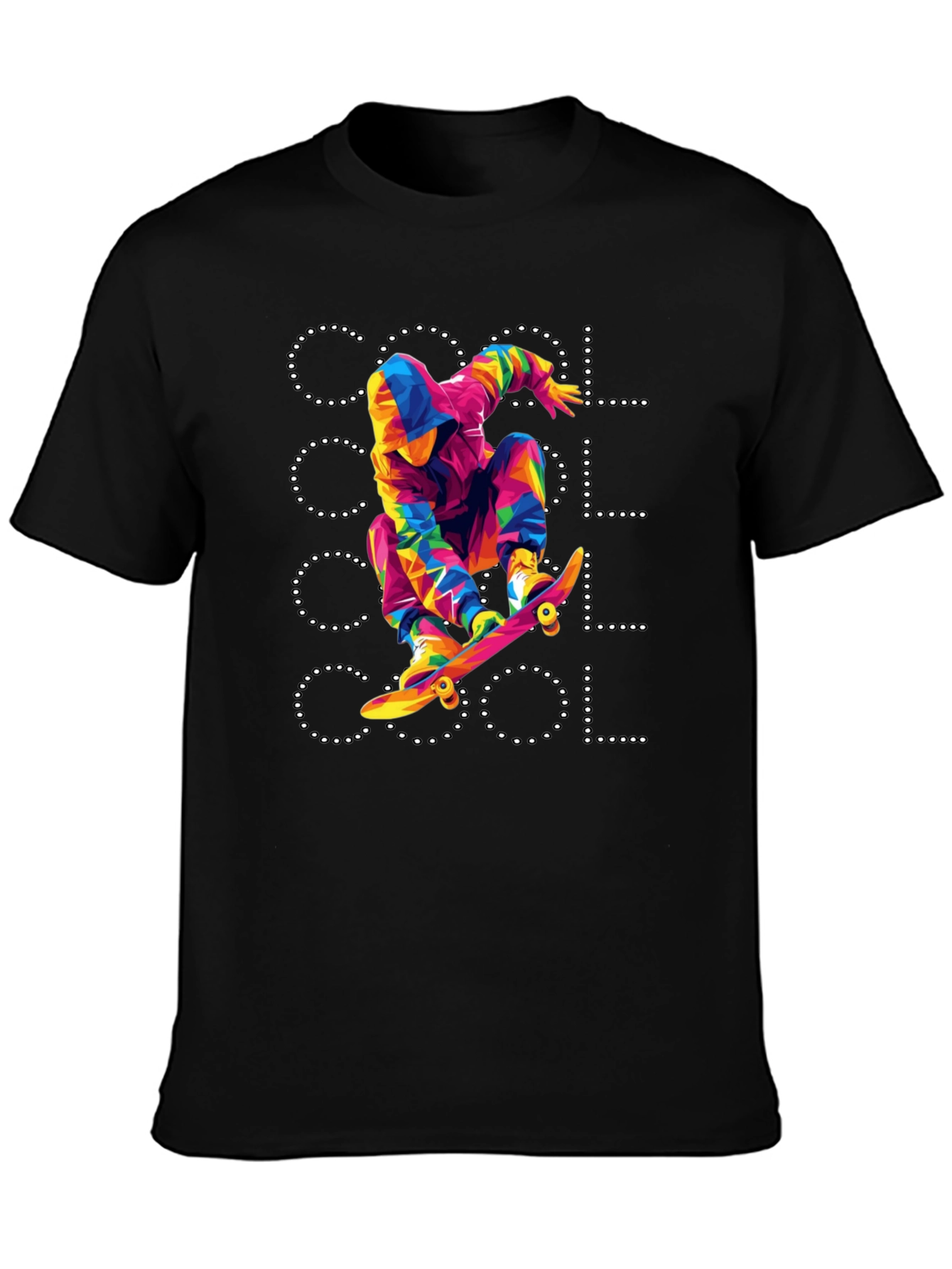 Cool Skateboarder Graphic T-Shirt