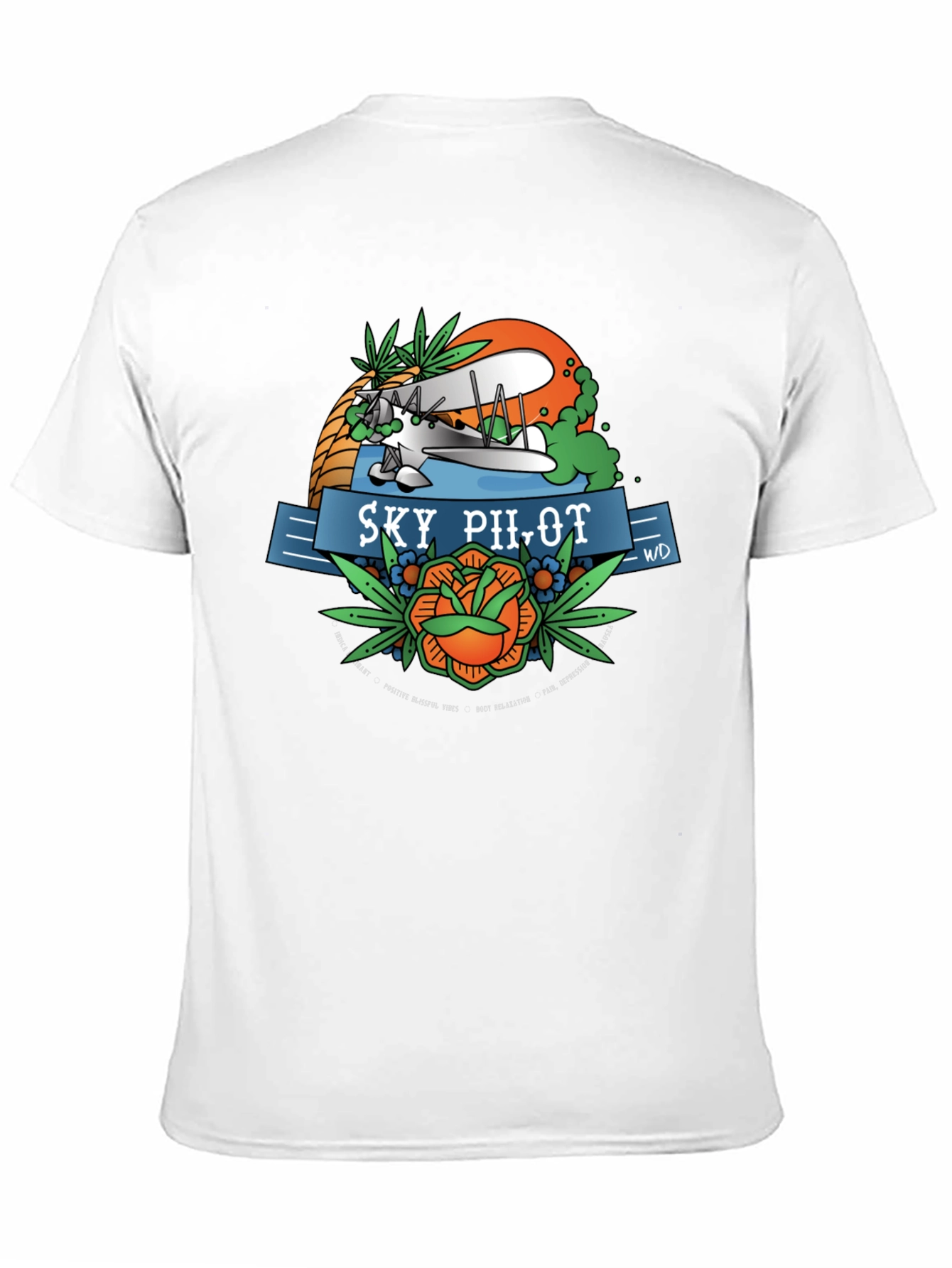 Sky Pilot Graphic Tee - Retro Aviation T-Shirt