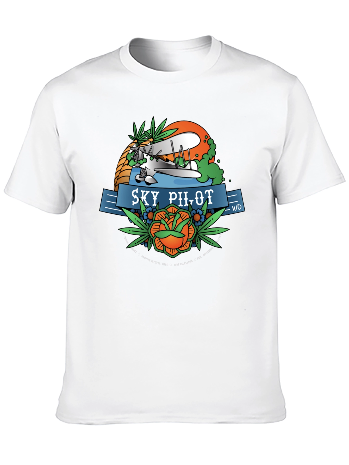 Sky Pilot Graphic Tee - Retro Aviation T-Shirt