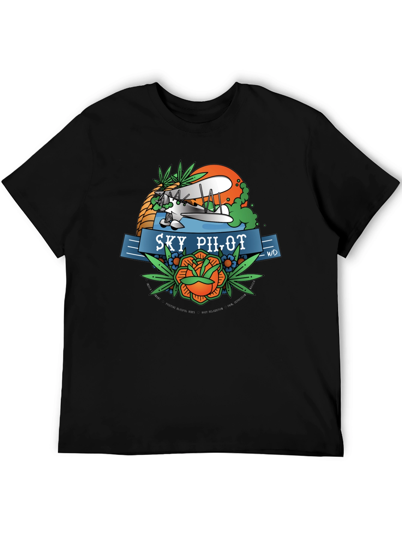 Sky Pilot Graphic Tee - Retro Aviation T-Shirt