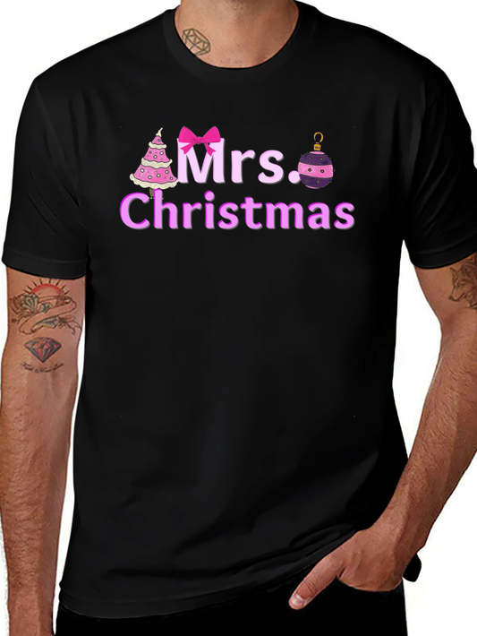 Mrs. Christmas T-Shirt - Holiday Festive Apparel