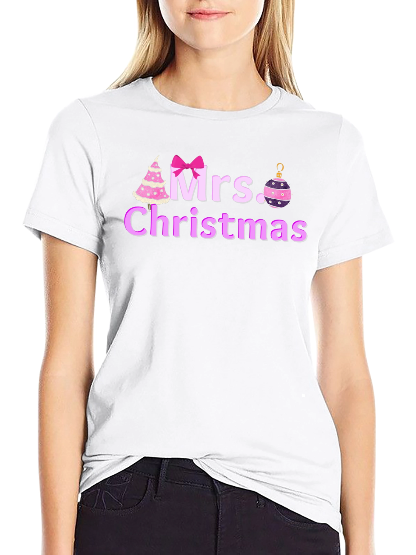 Mrs. Christmas T-Shirt - Holiday Festive Apparel