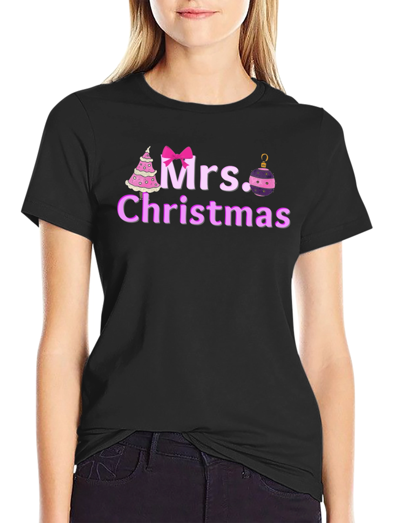 Mrs. Christmas T-Shirt - Holiday Festive Apparel