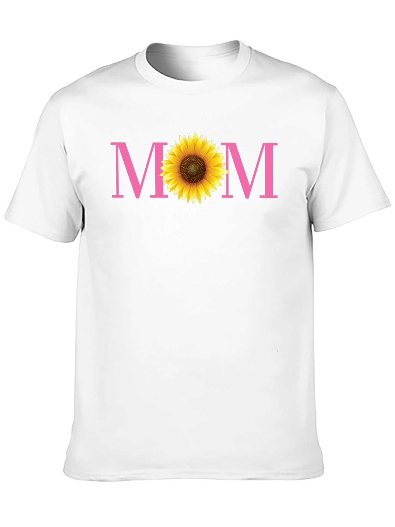 Sunflower Mom Graphic Tee - Black