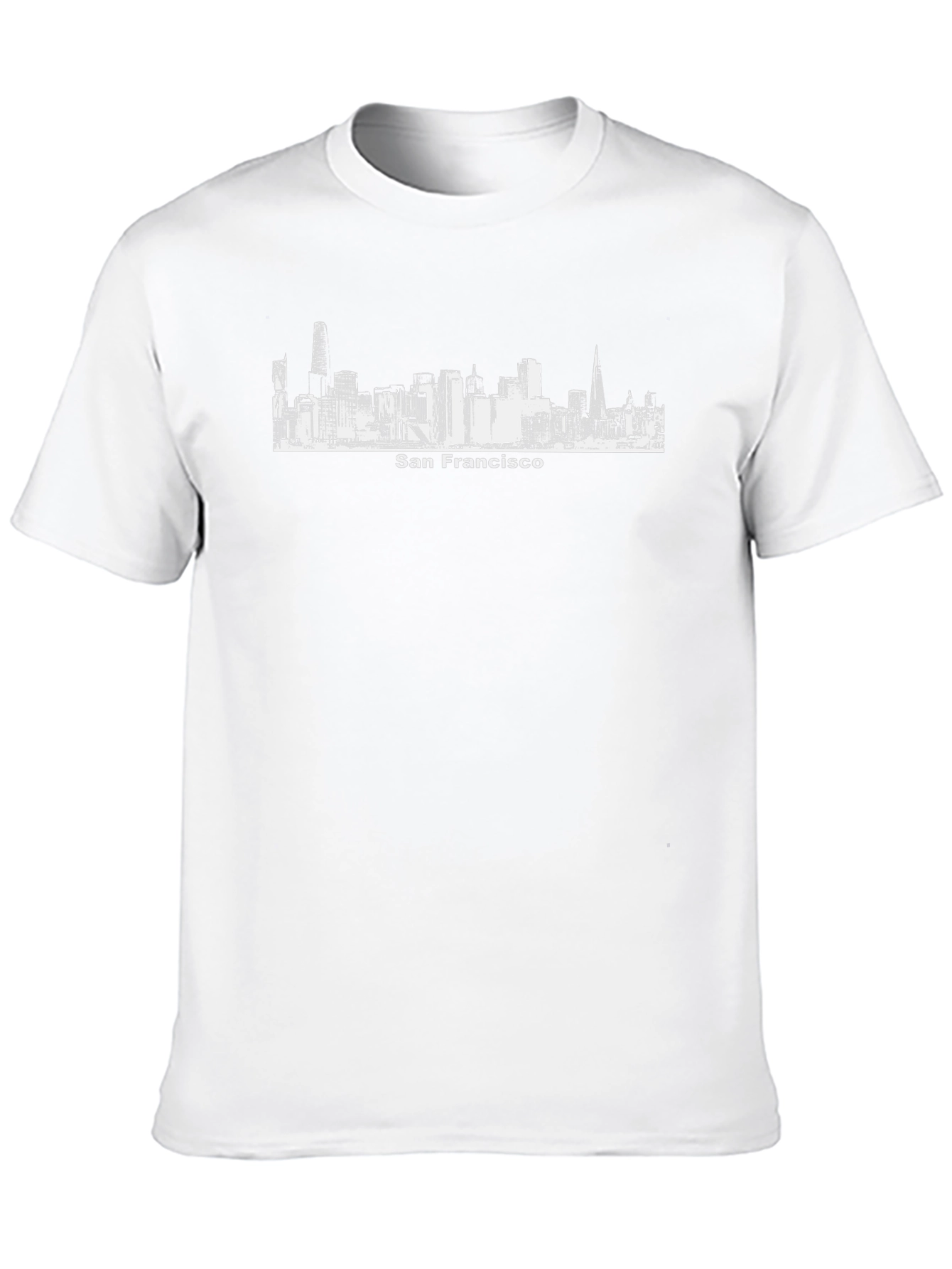 San Francisco Skyline Black Graphic Tee