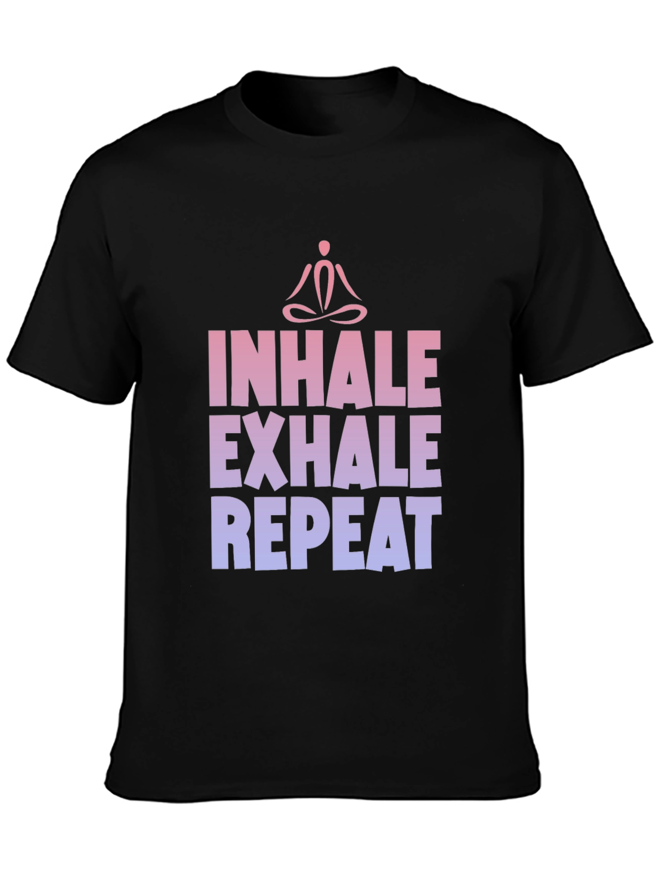 Inhale Exhale Repeat Yoga Graphic Tee
