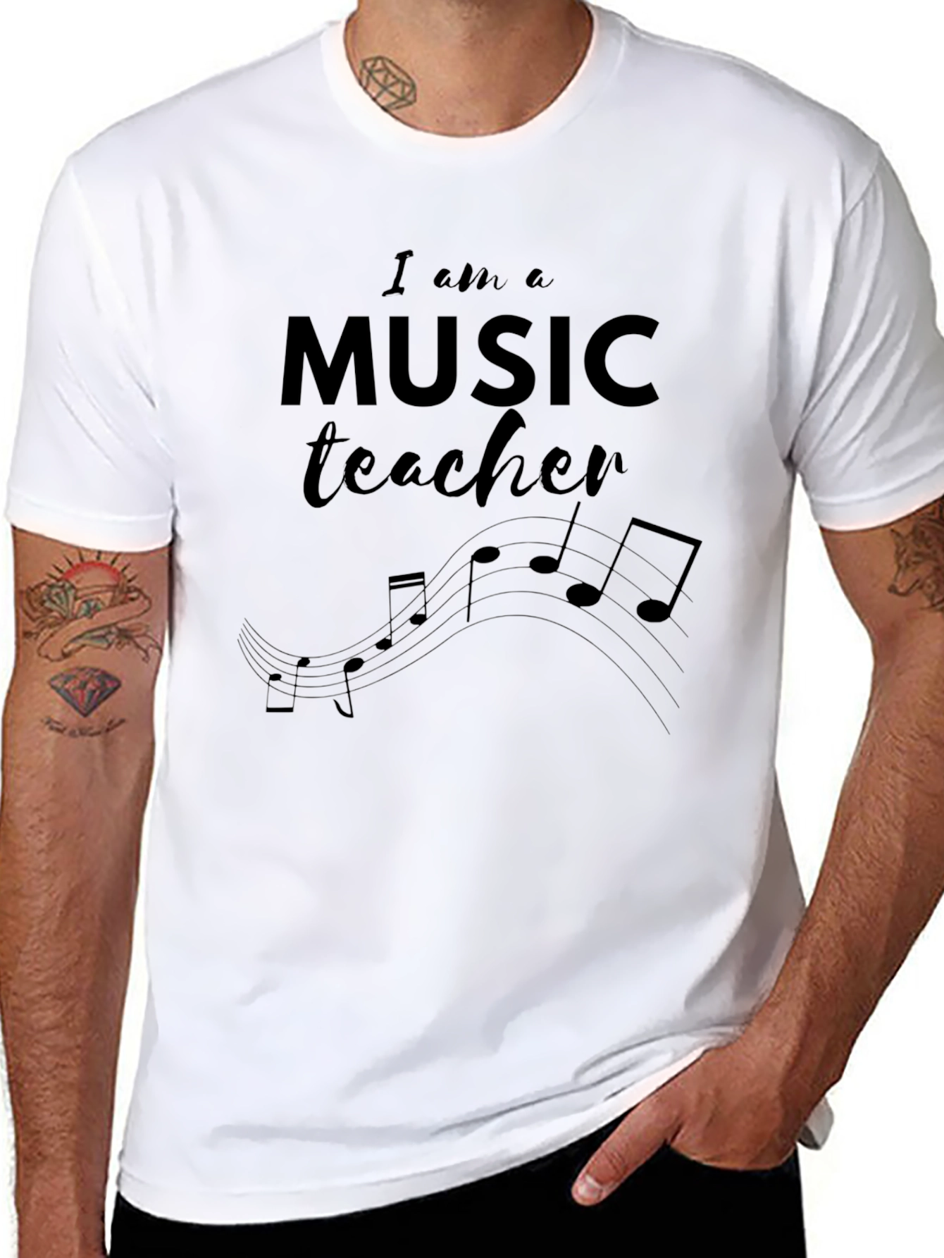 Music Teacher Graphic Tee - Musician T-Shirt