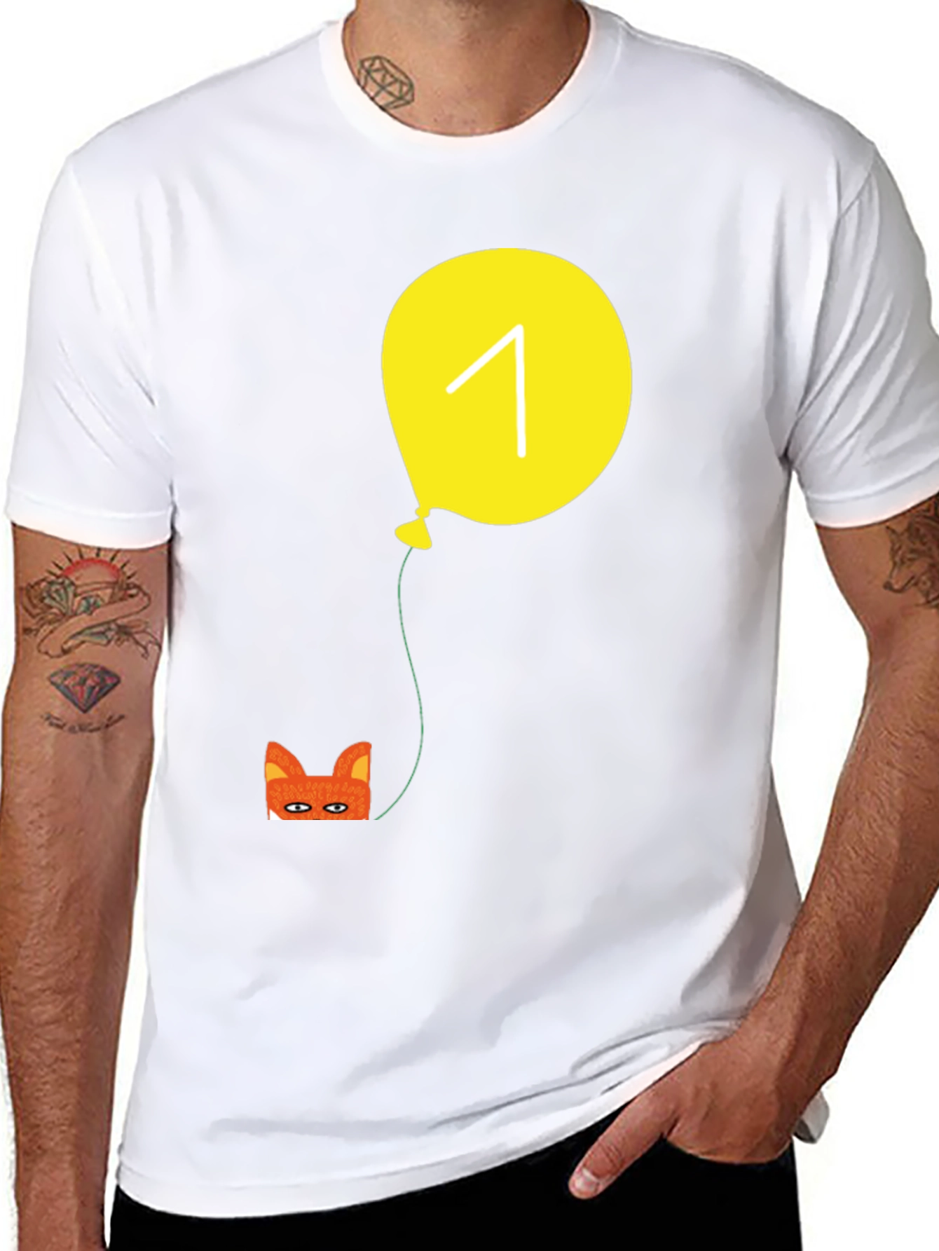 Balloon Fox T-Shirt
