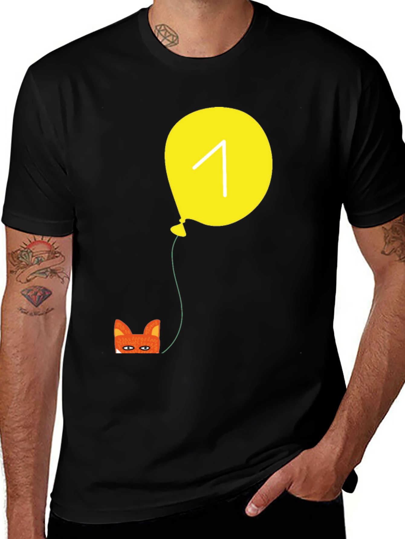 Balloon Fox T-Shirt