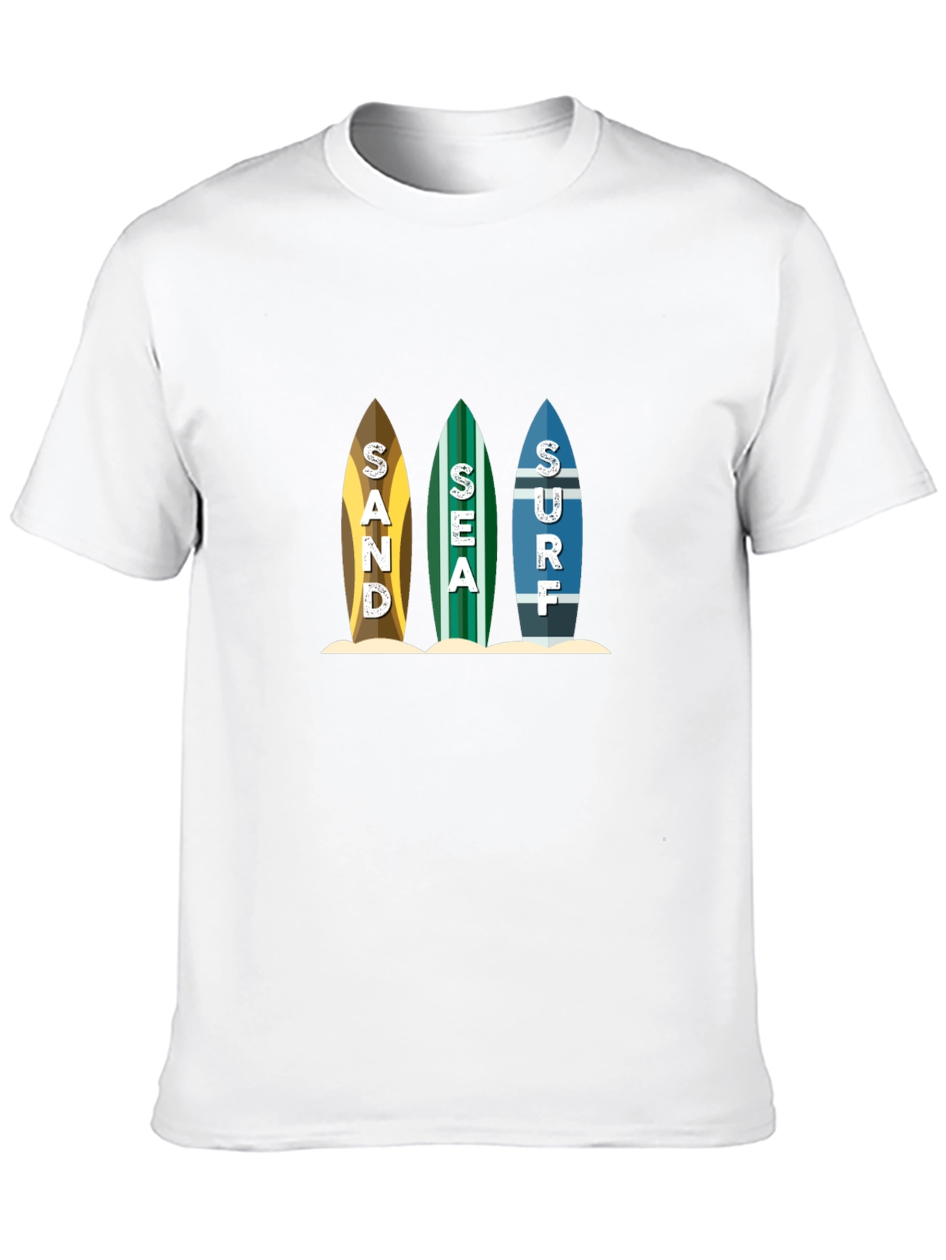 Sand Sea Surf T-Shirt - Beach Life Tee