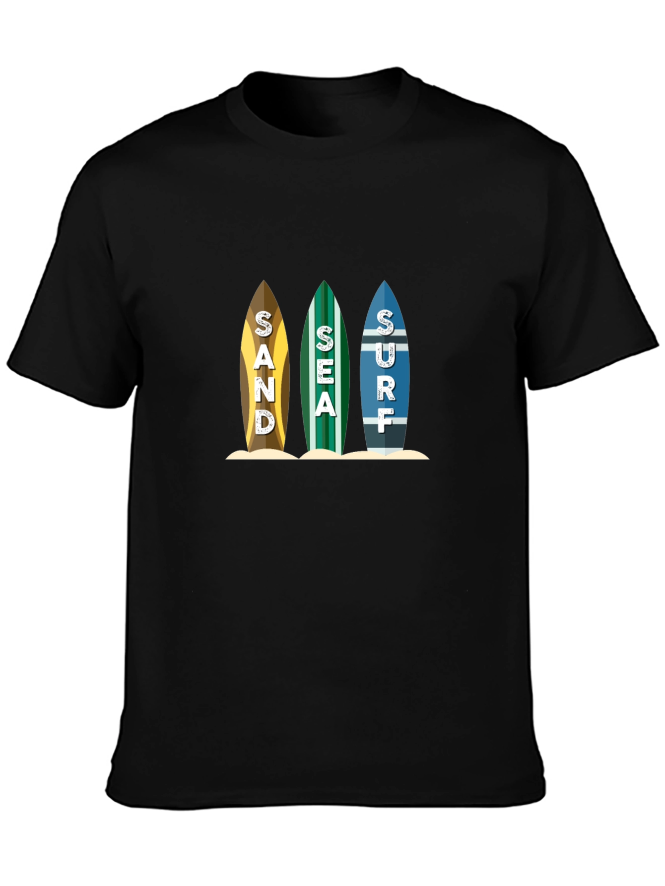 Sand Sea Surf T-Shirt - Beach Life Tee