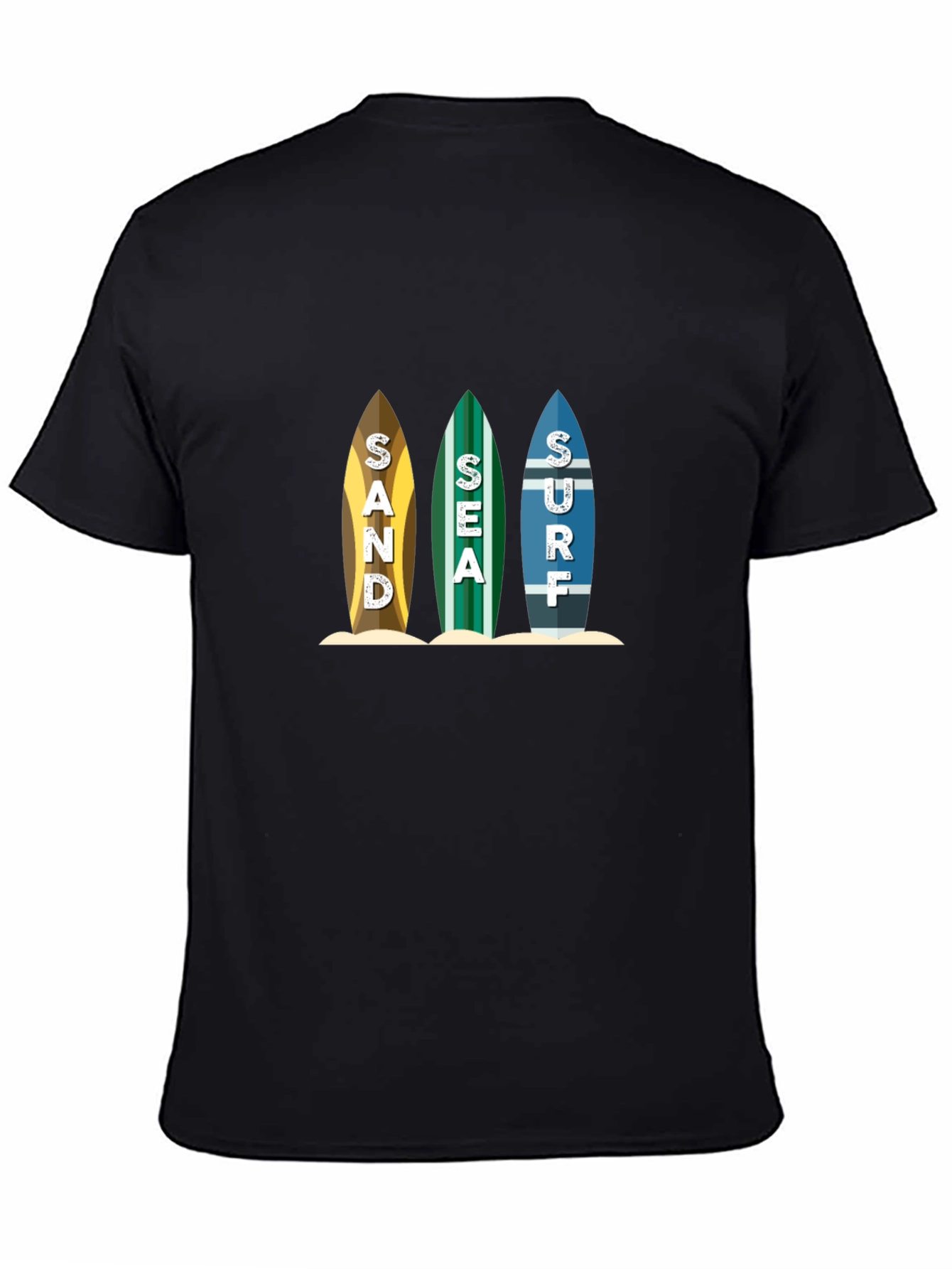 Sand Sea Surf T-Shirt - Beach Life Tee