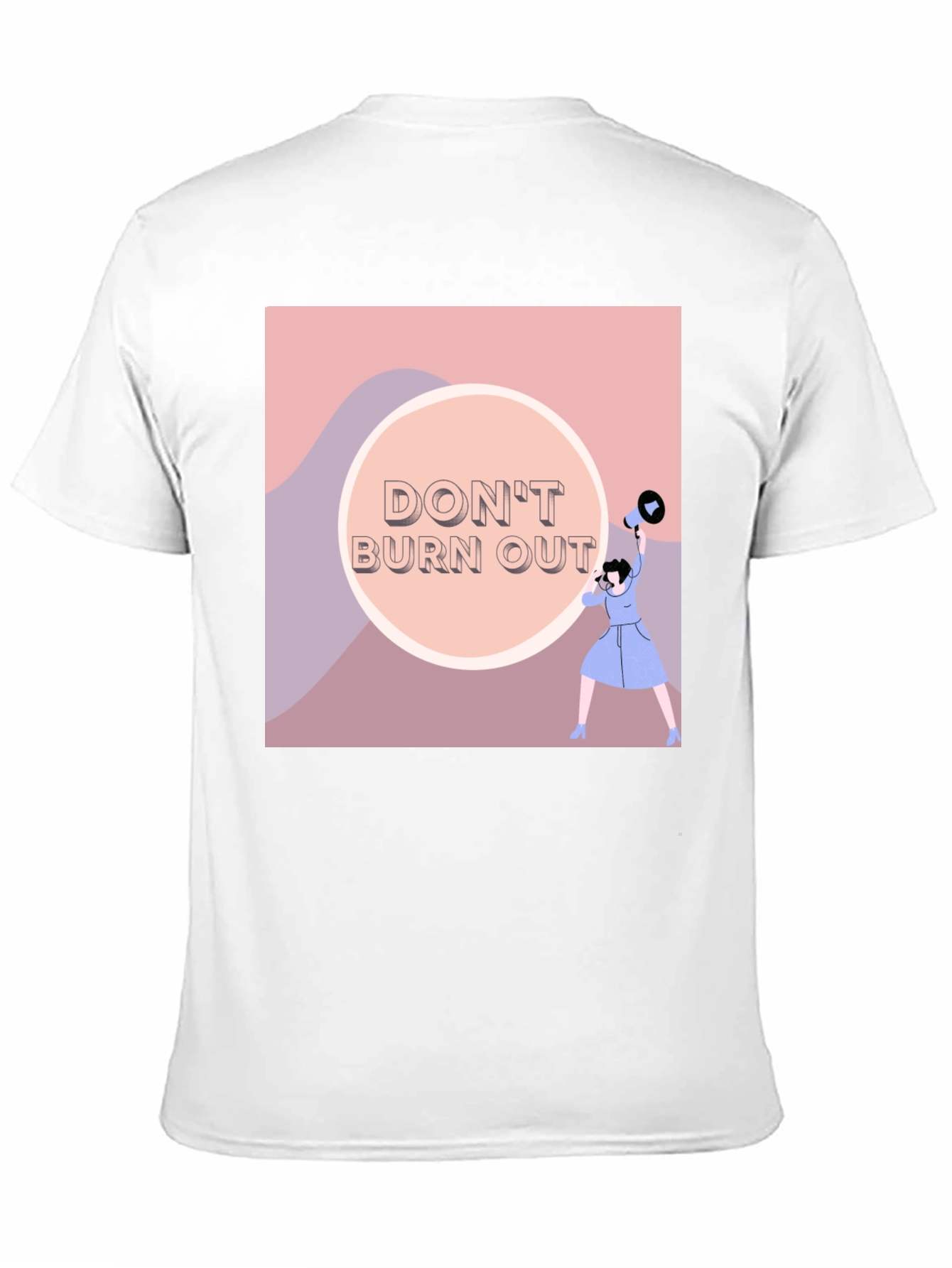 Dont Burn Out Graphic Tee - Black