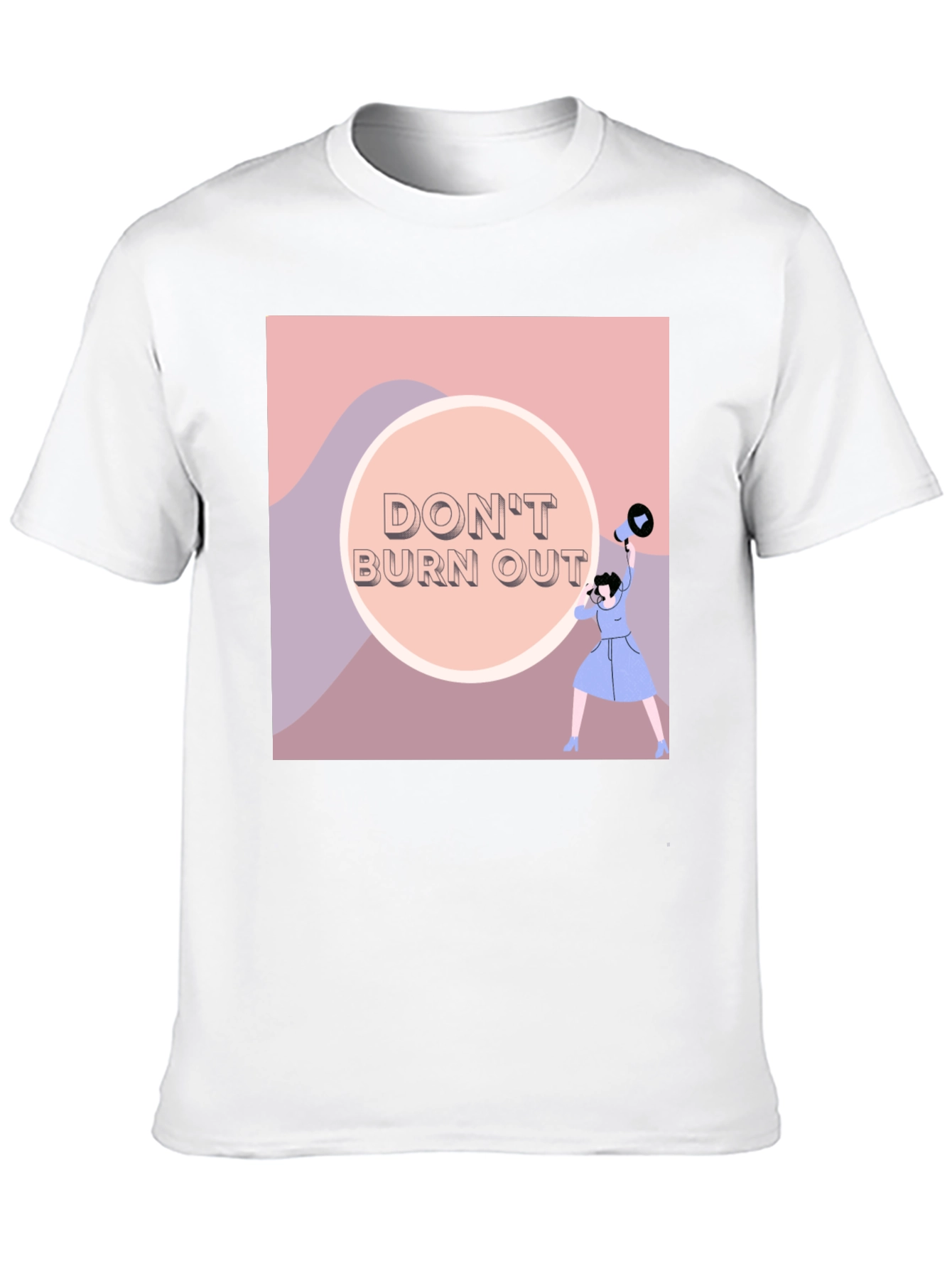 Dont Burn Out Graphic Tee - Black