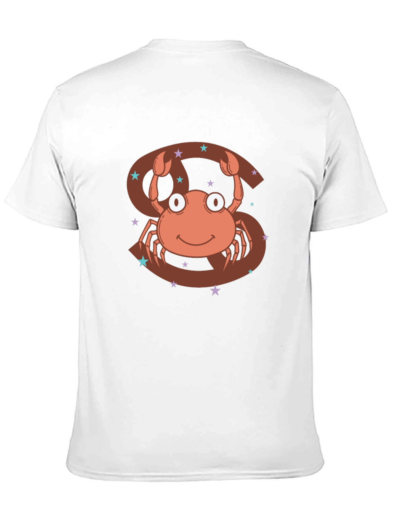 Cancer Zodiac T-Shirt - Cute Crab Design