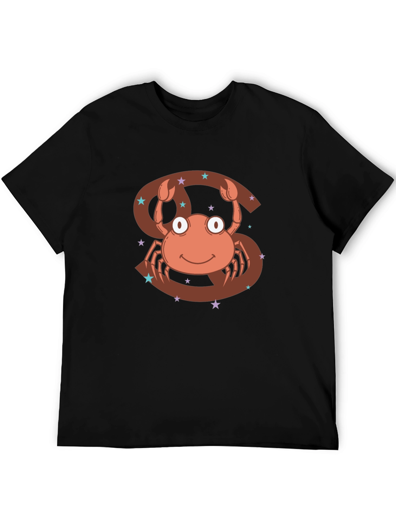 Cancer Zodiac T-Shirt - Cute Crab Design