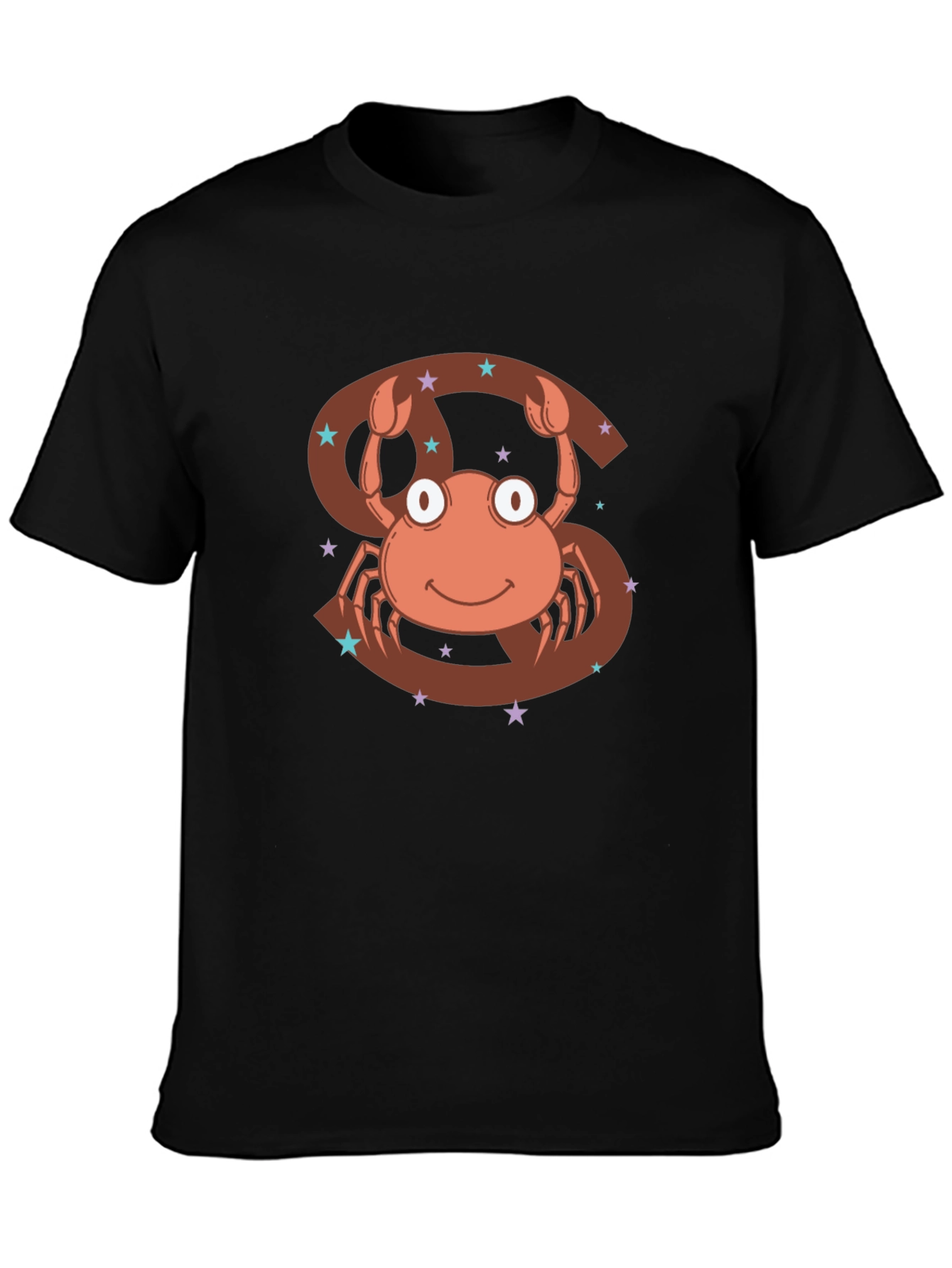 Cancer Zodiac T-Shirt - Cute Crab Design