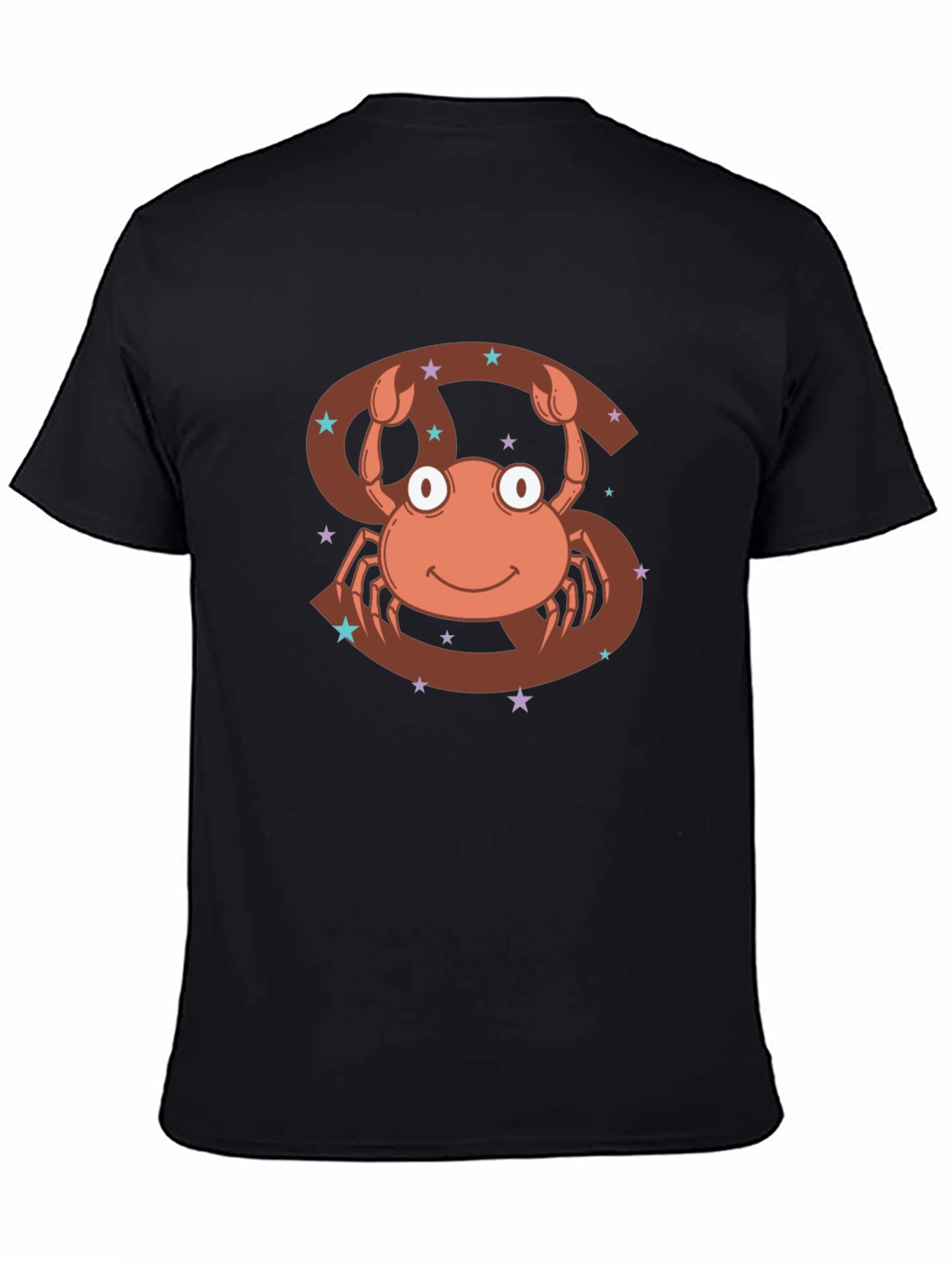 Cancer Zodiac T-Shirt - Cute Crab Design