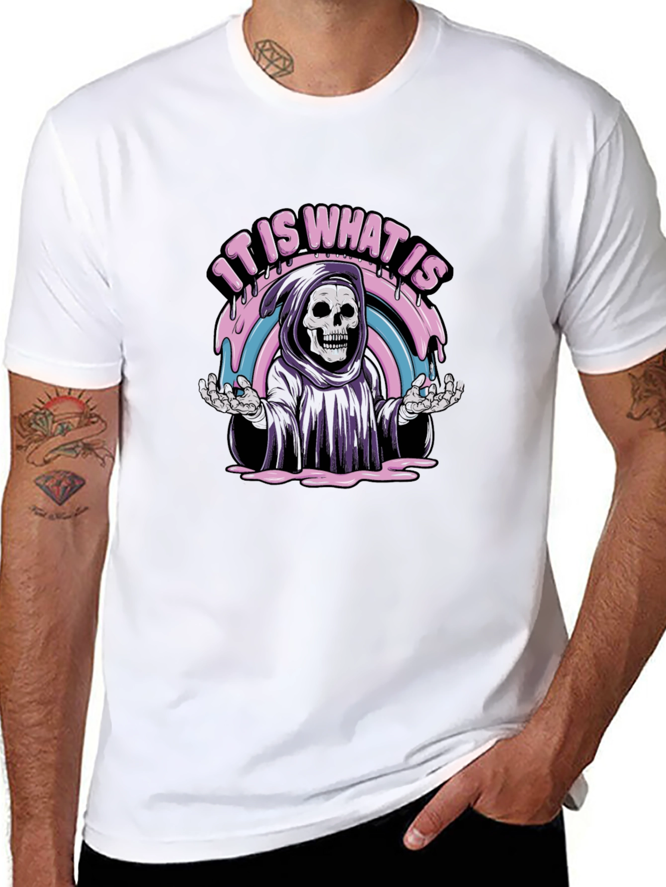 It is What It Is Grim Reaper T-Shirt