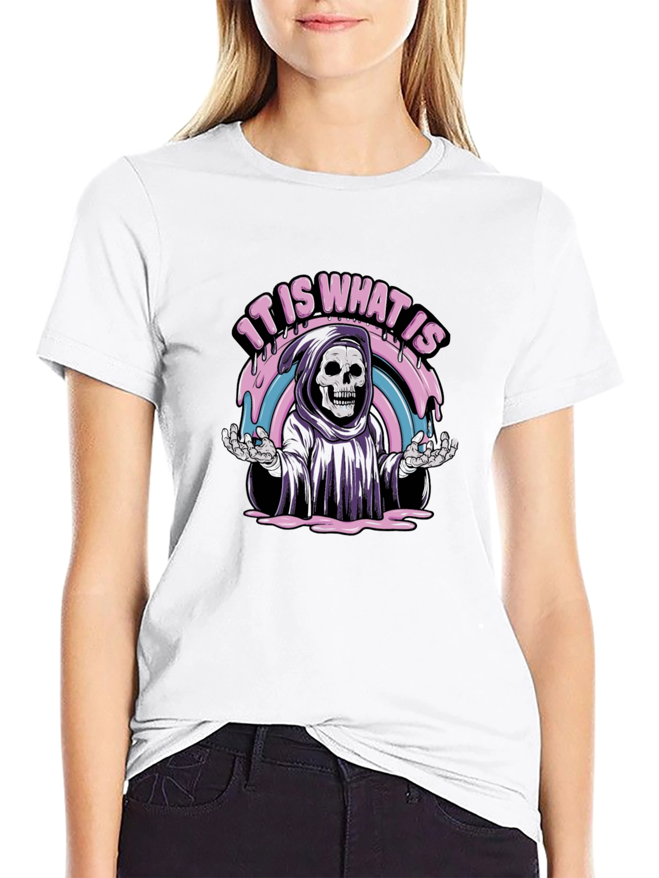 It is What It Is Grim Reaper T-Shirt