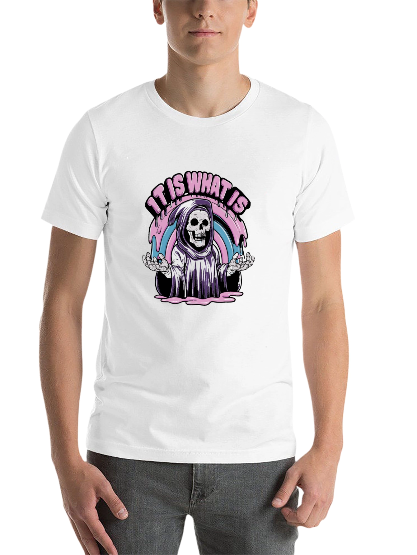 It is What It Is Grim Reaper T-Shirt