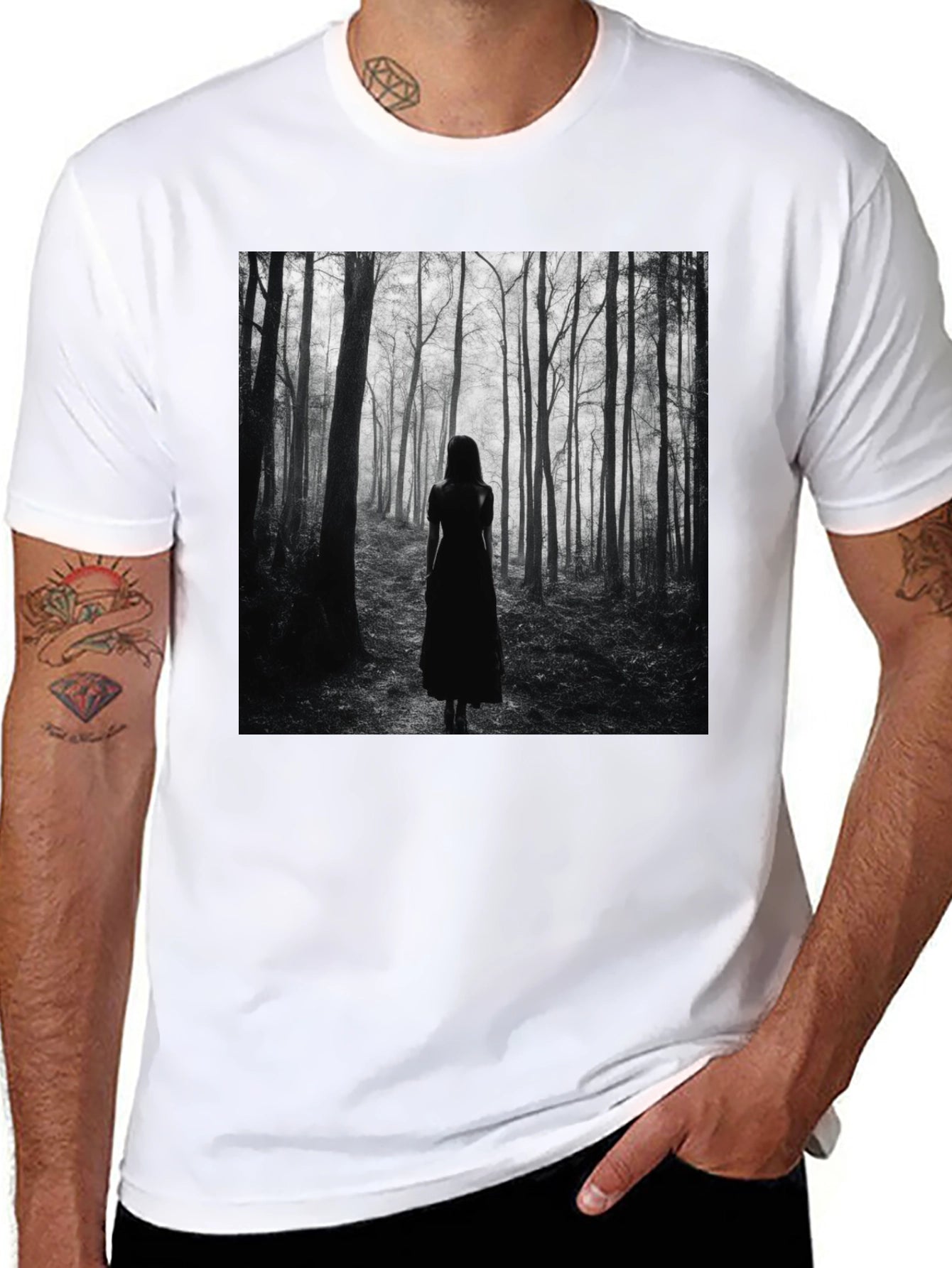 Eerie Forest Graphic Tee