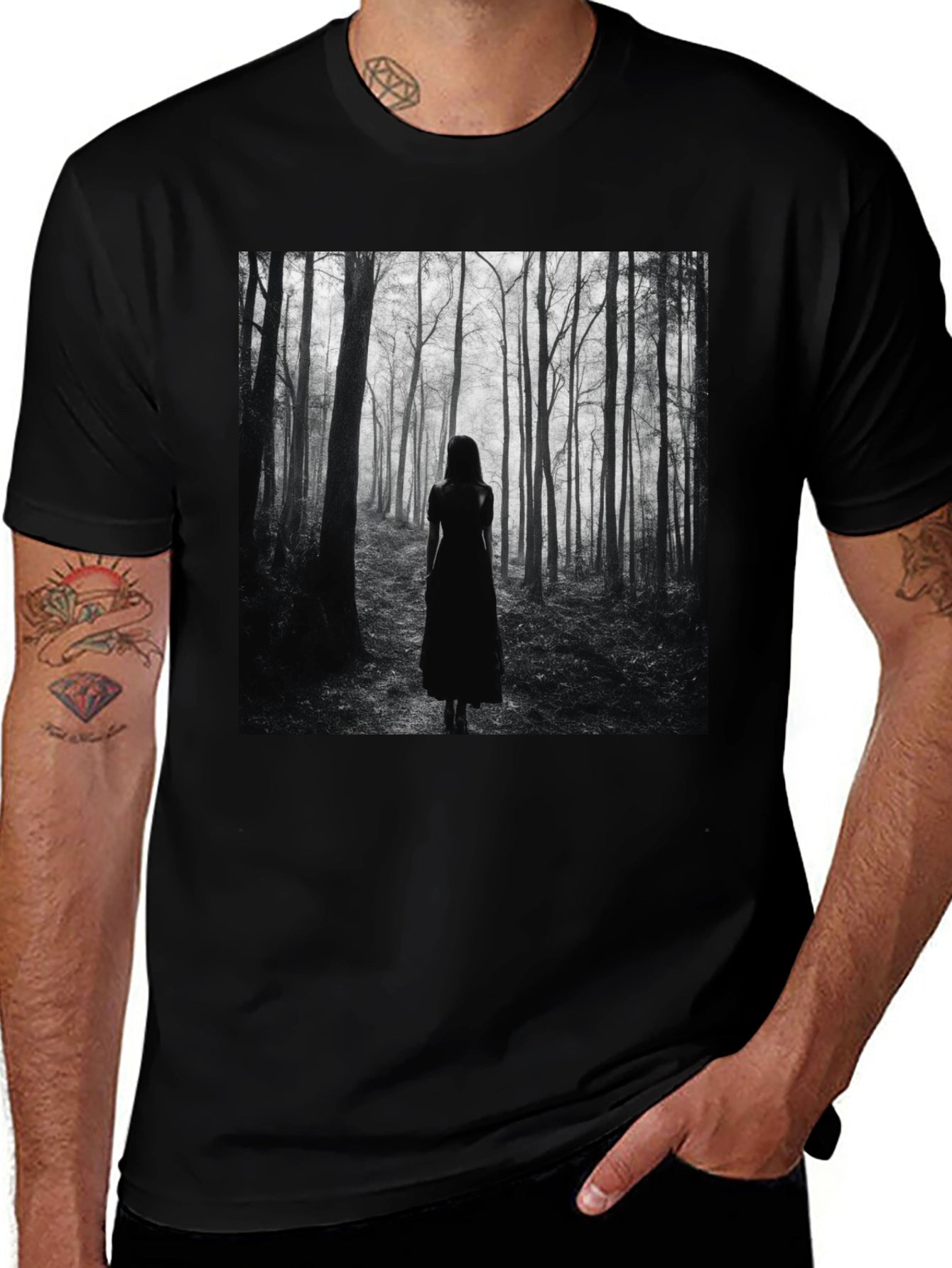 Eerie Forest Graphic Tee
