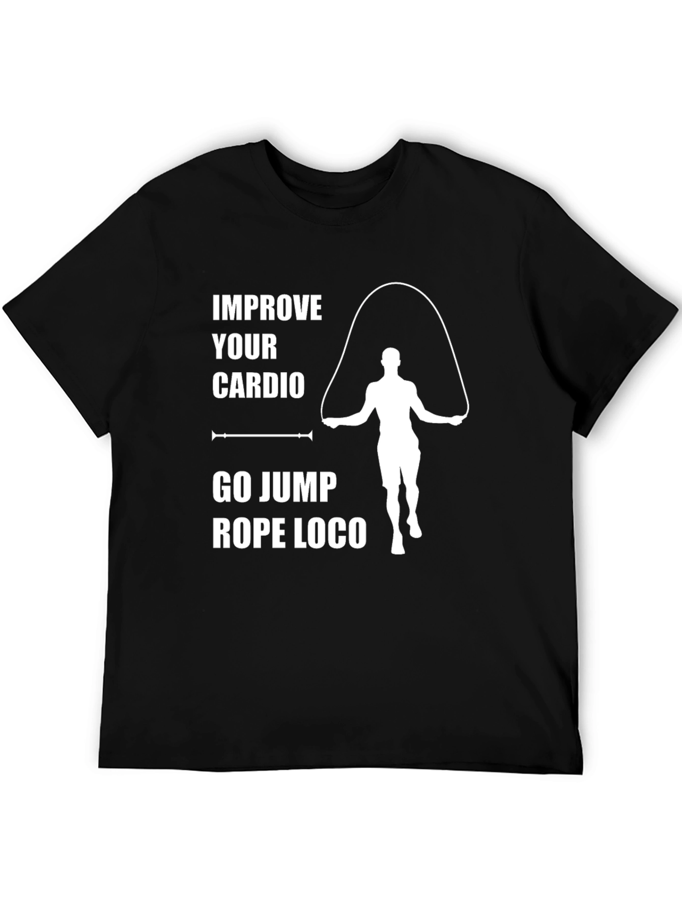 Improve Your Cardio Jump Rope Graphic Tee