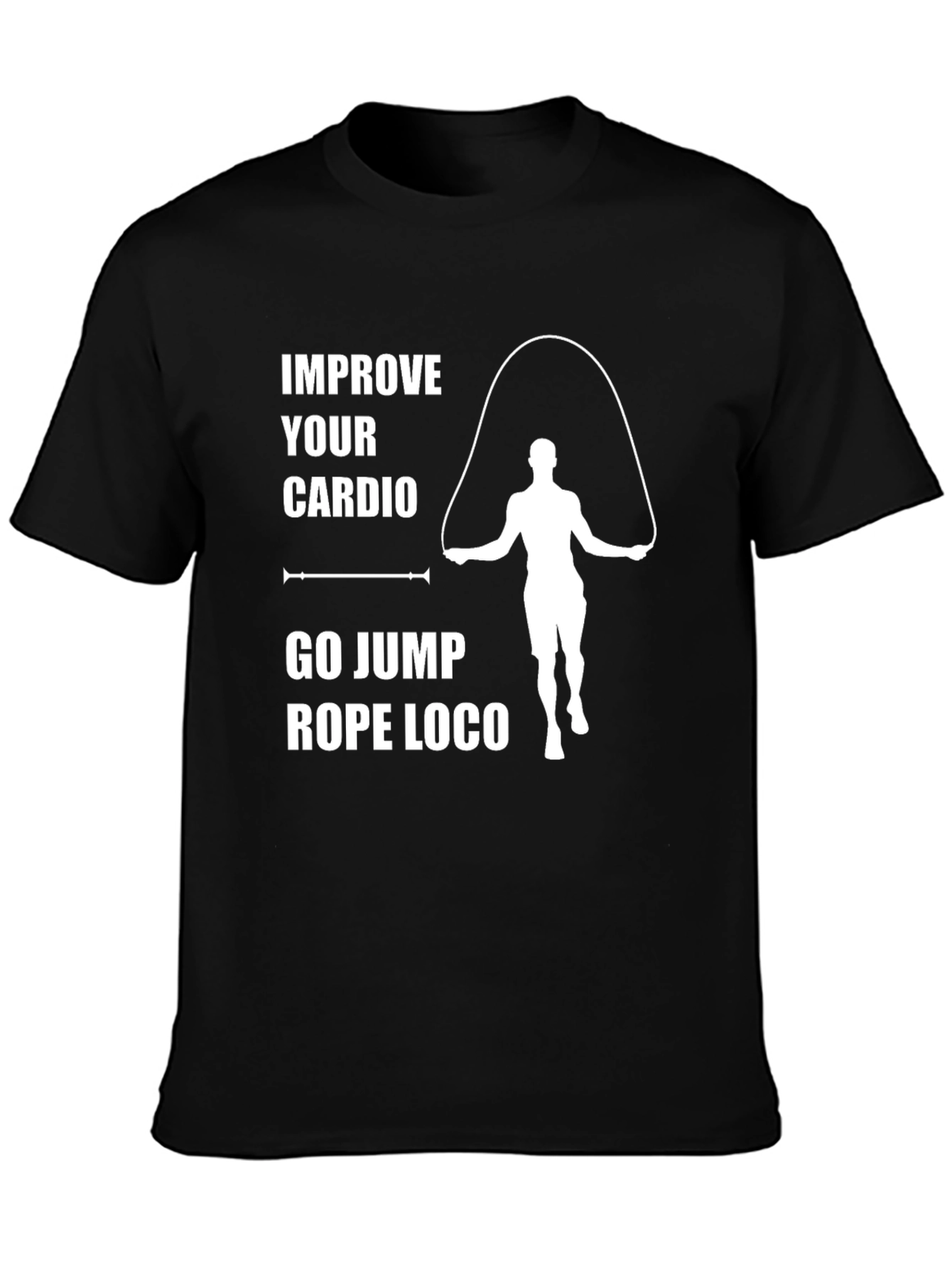 Improve Your Cardio Jump Rope Graphic Tee