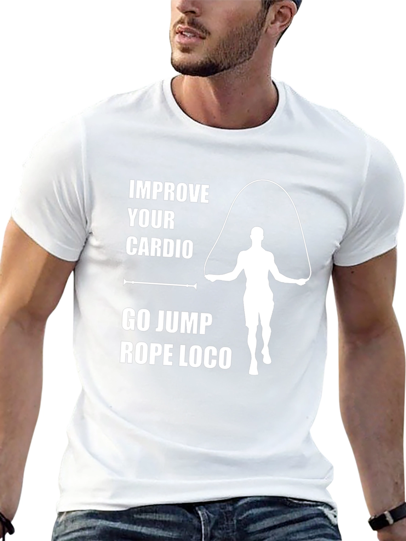 Improve Your Cardio Jump Rope Graphic Tee