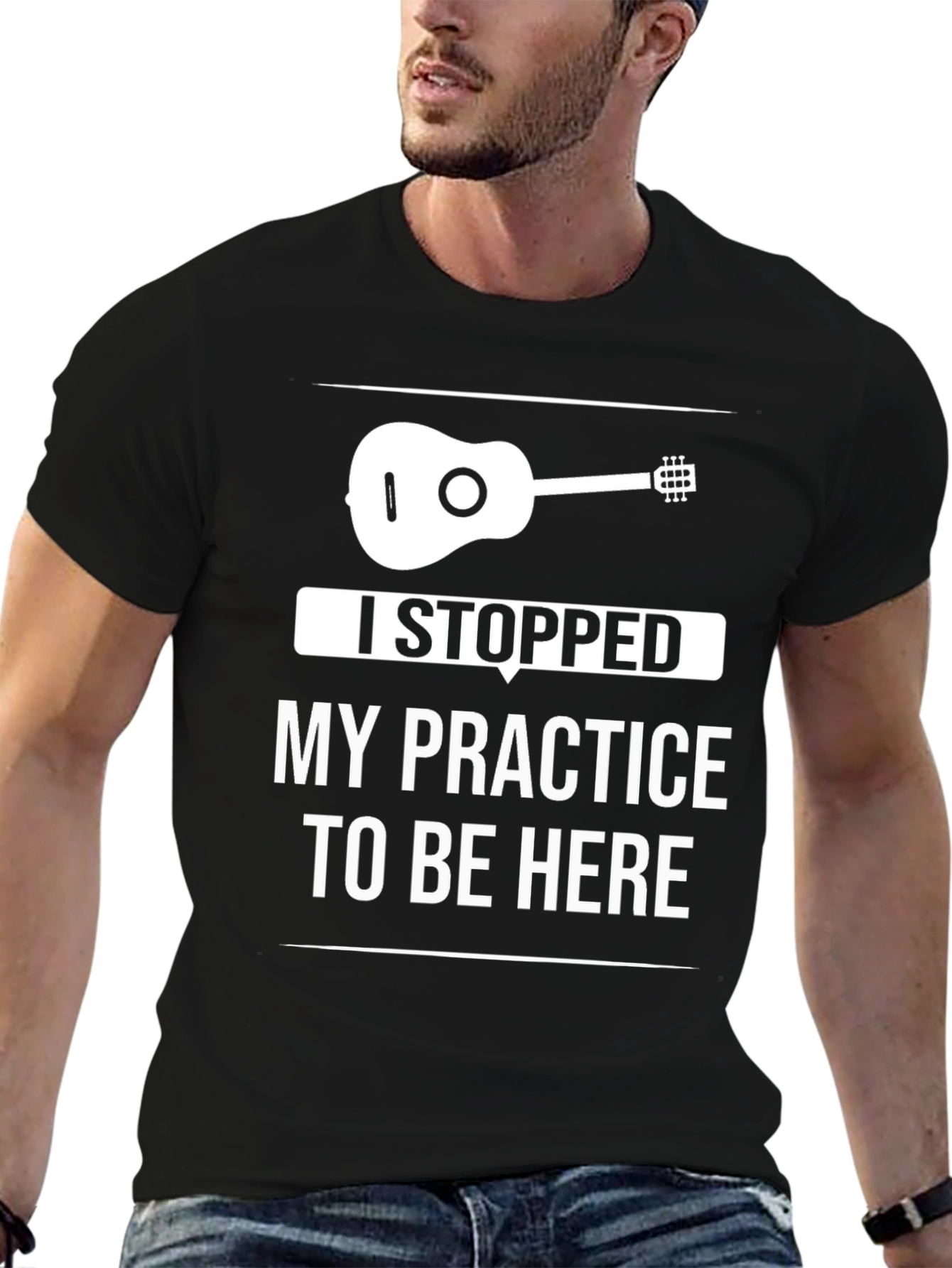 Funny Guitar Practice T-Shirt