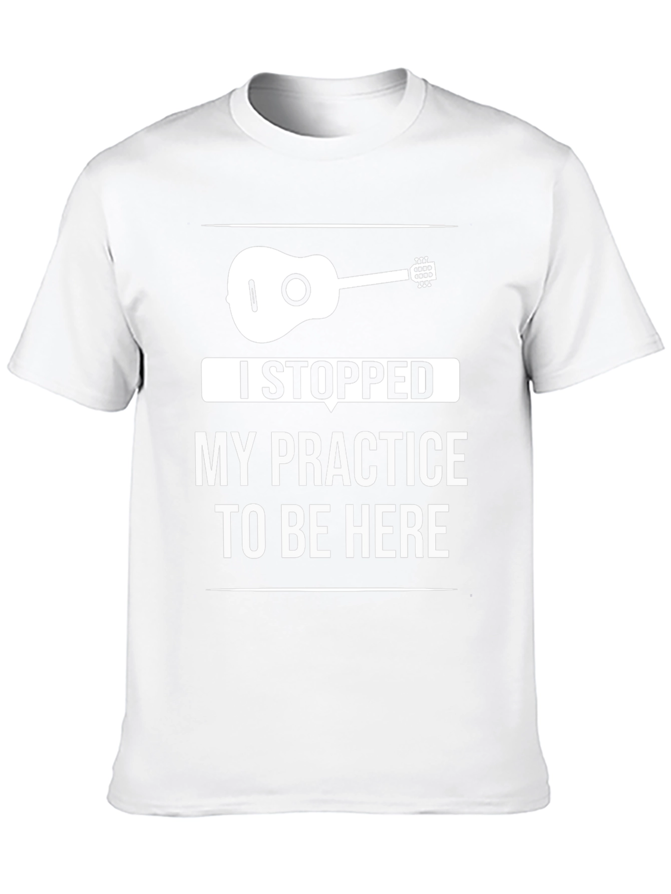 Funny Guitar Practice T-Shirt