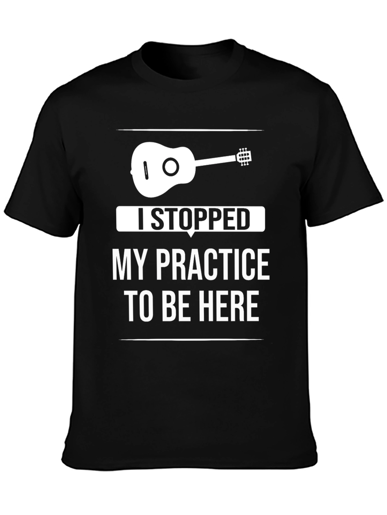 Funny Guitar Practice T-Shirt