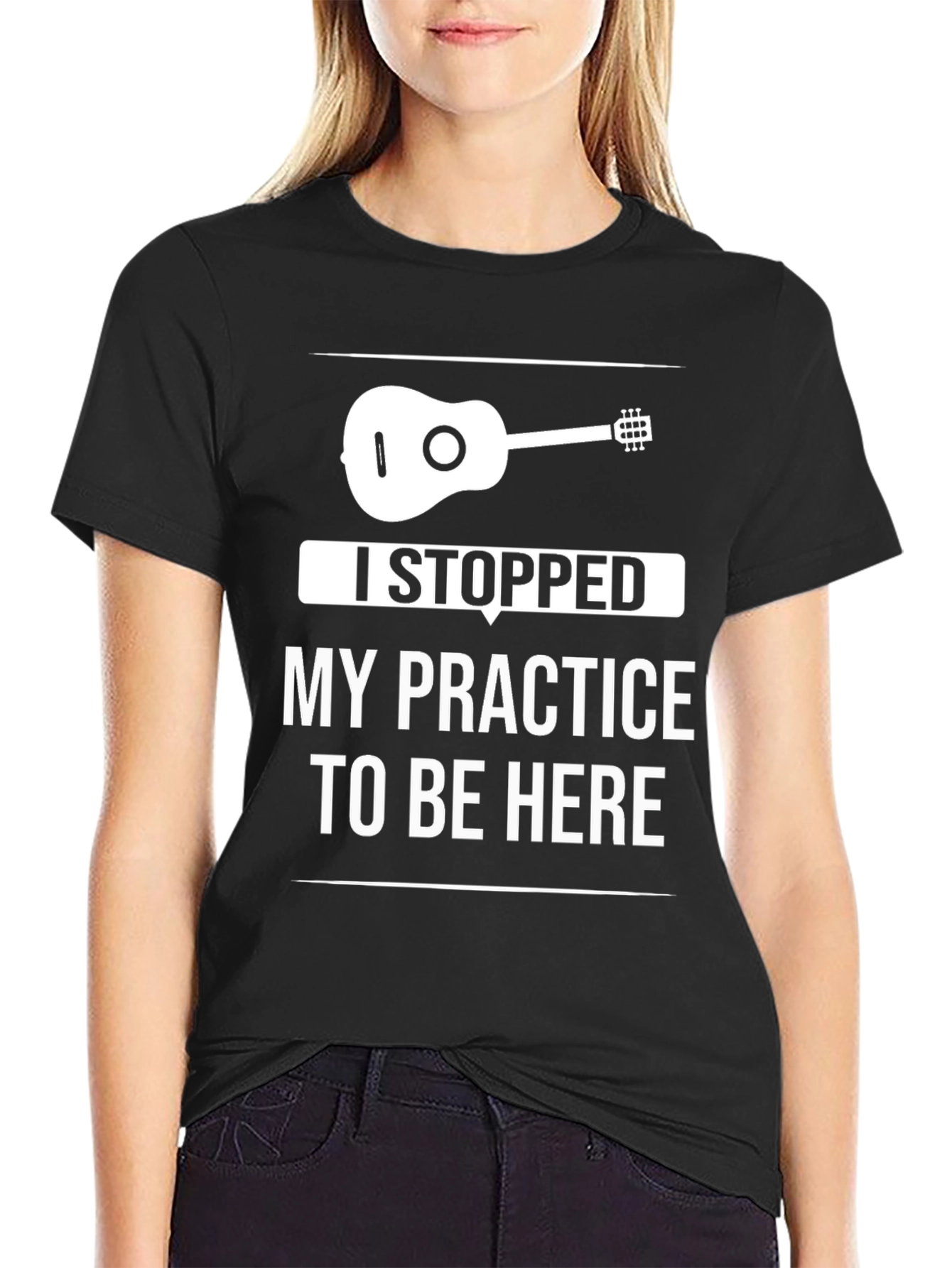 Funny Guitar Practice T-Shirt