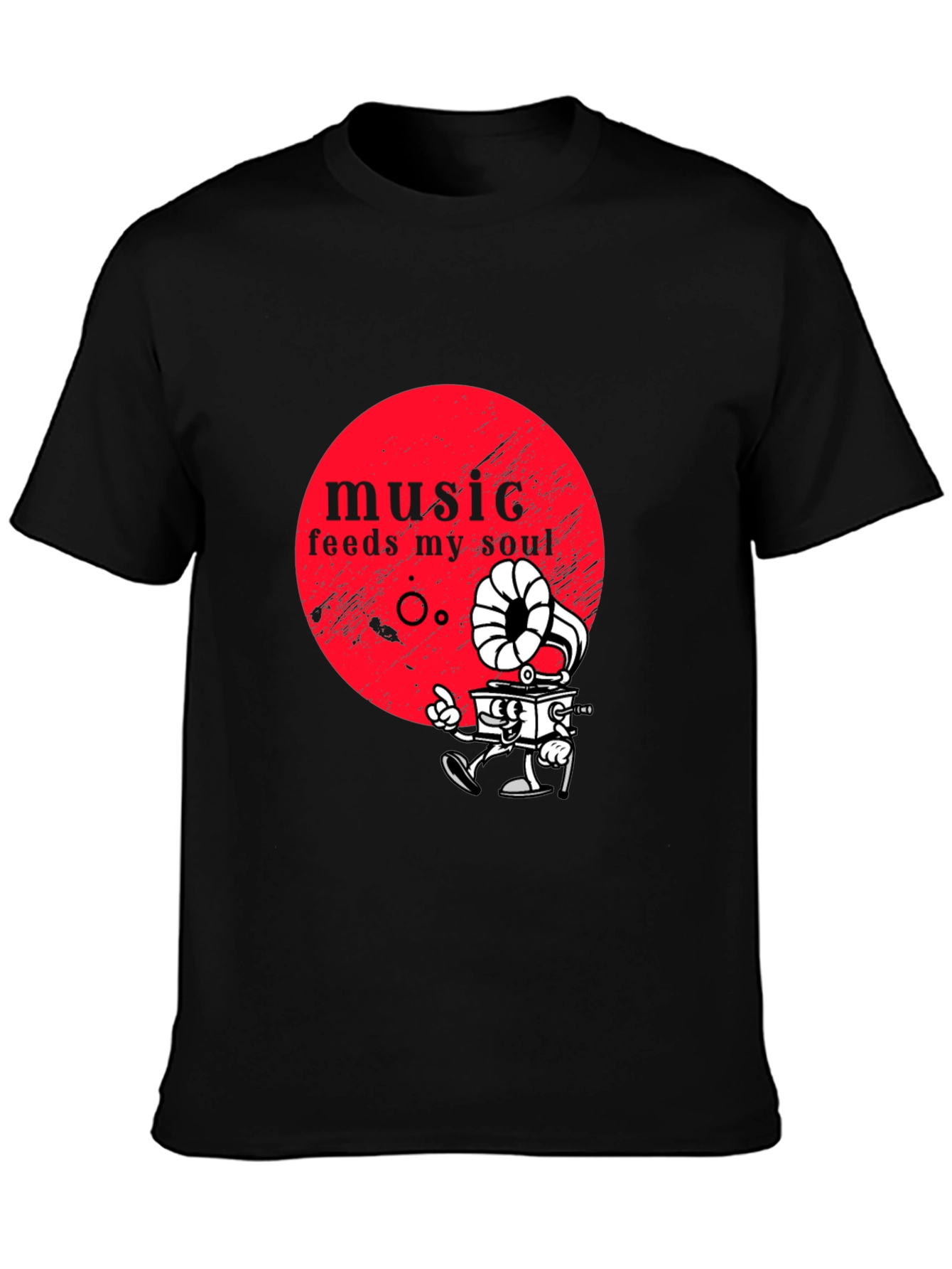 Music Feeds My Soul Graphic Tee