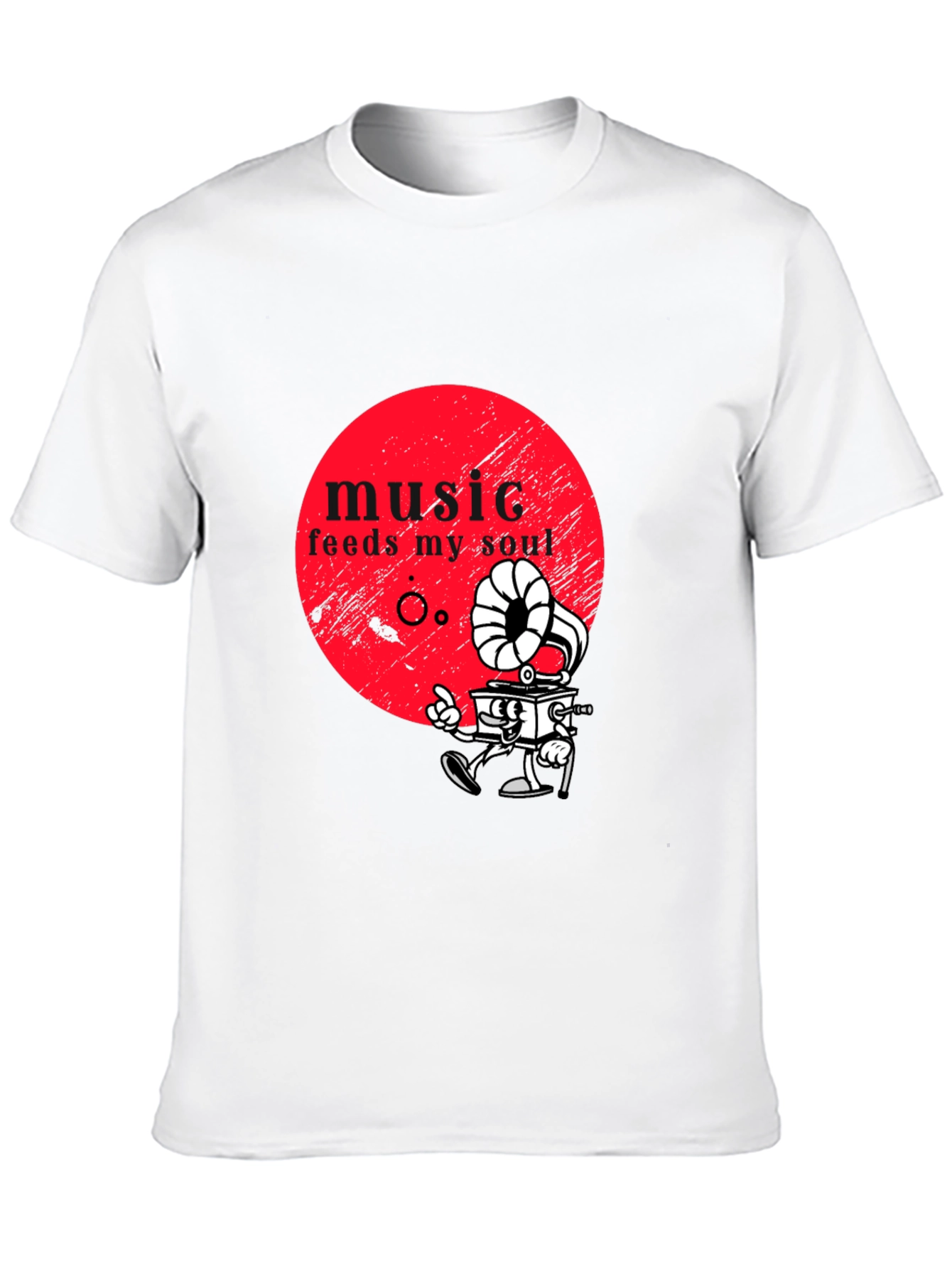 Music Feeds My Soul Graphic Tee