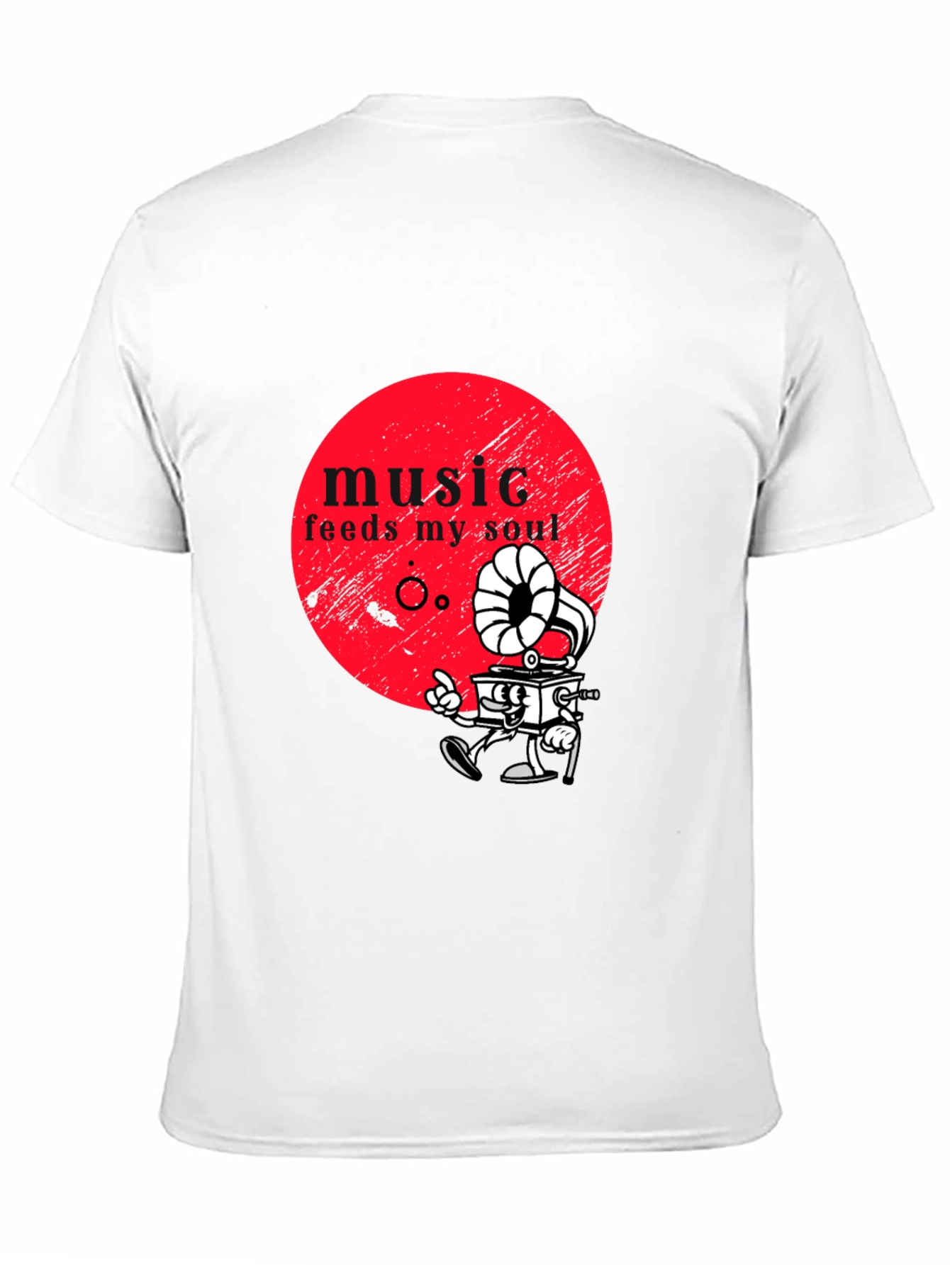 Music Feeds My Soul Graphic Tee
