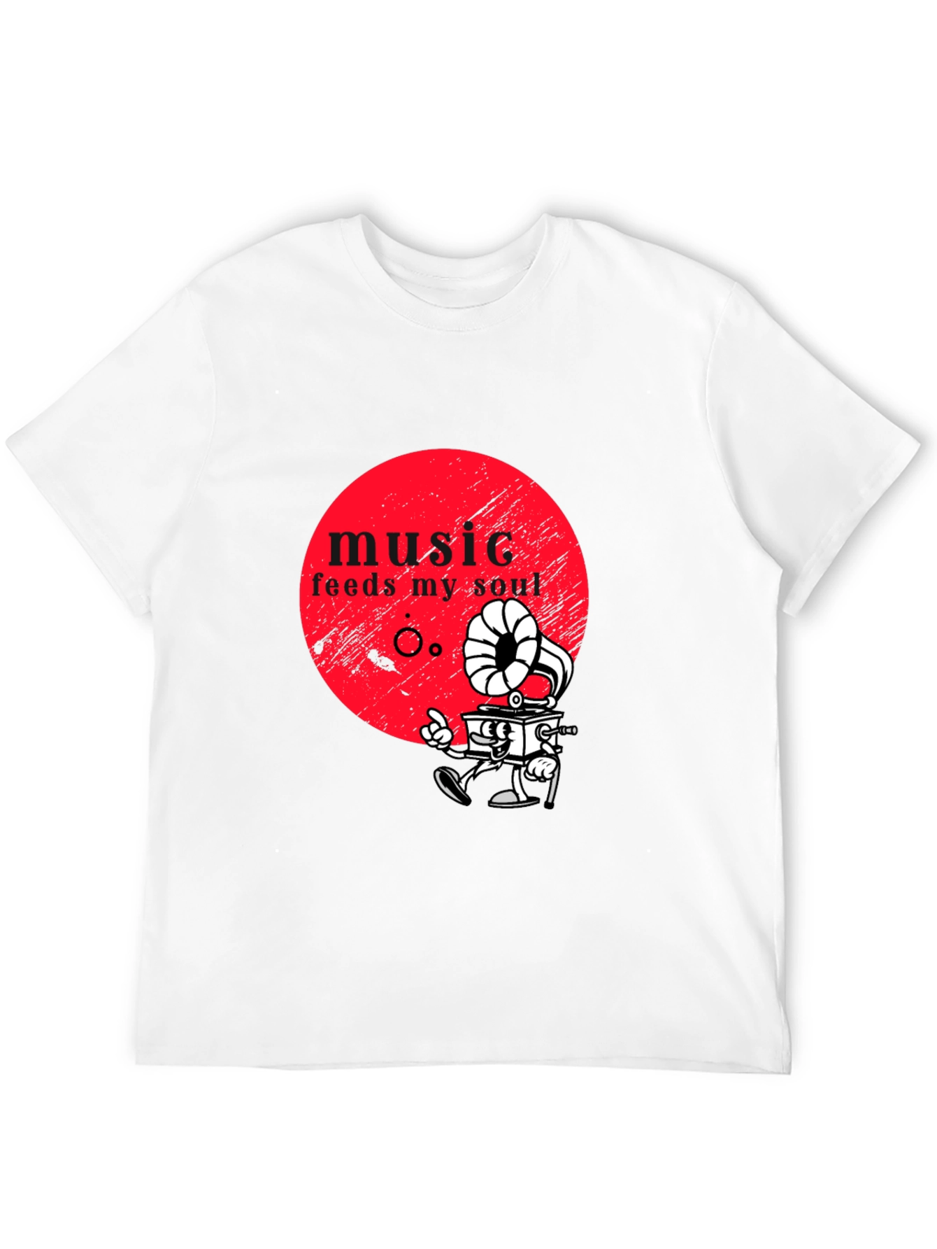 Music Feeds My Soul Graphic Tee