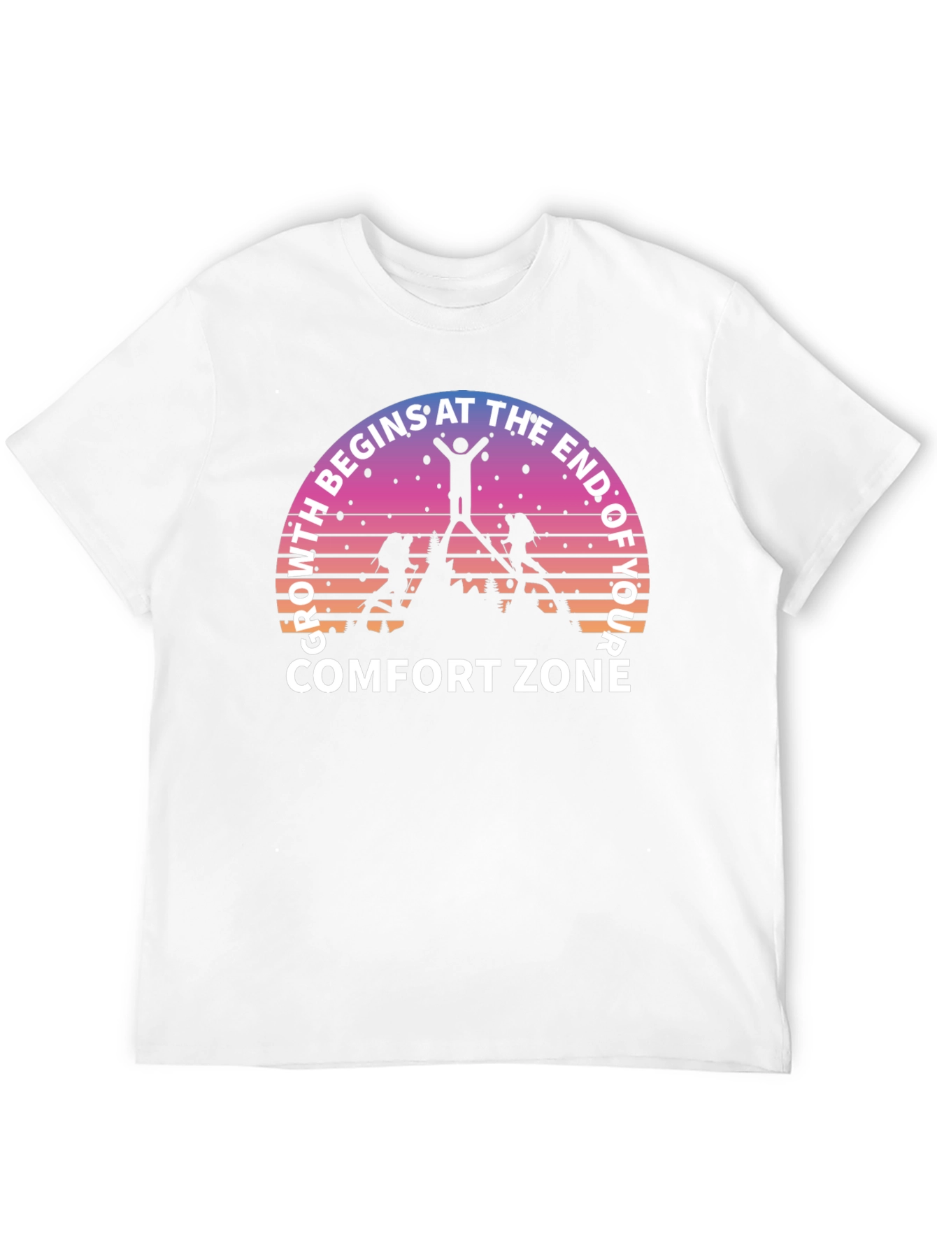 Growth Begins Comfort Zone T-Shirt