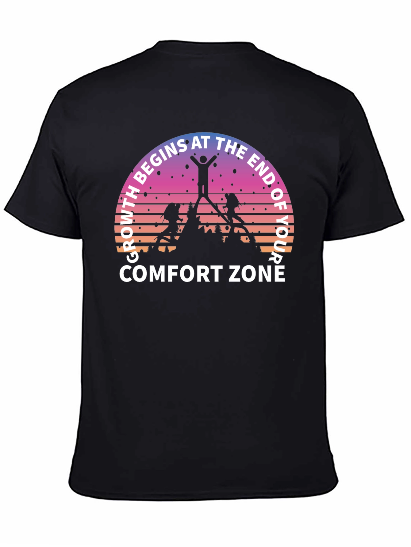 Growth Begins Comfort Zone T-Shirt