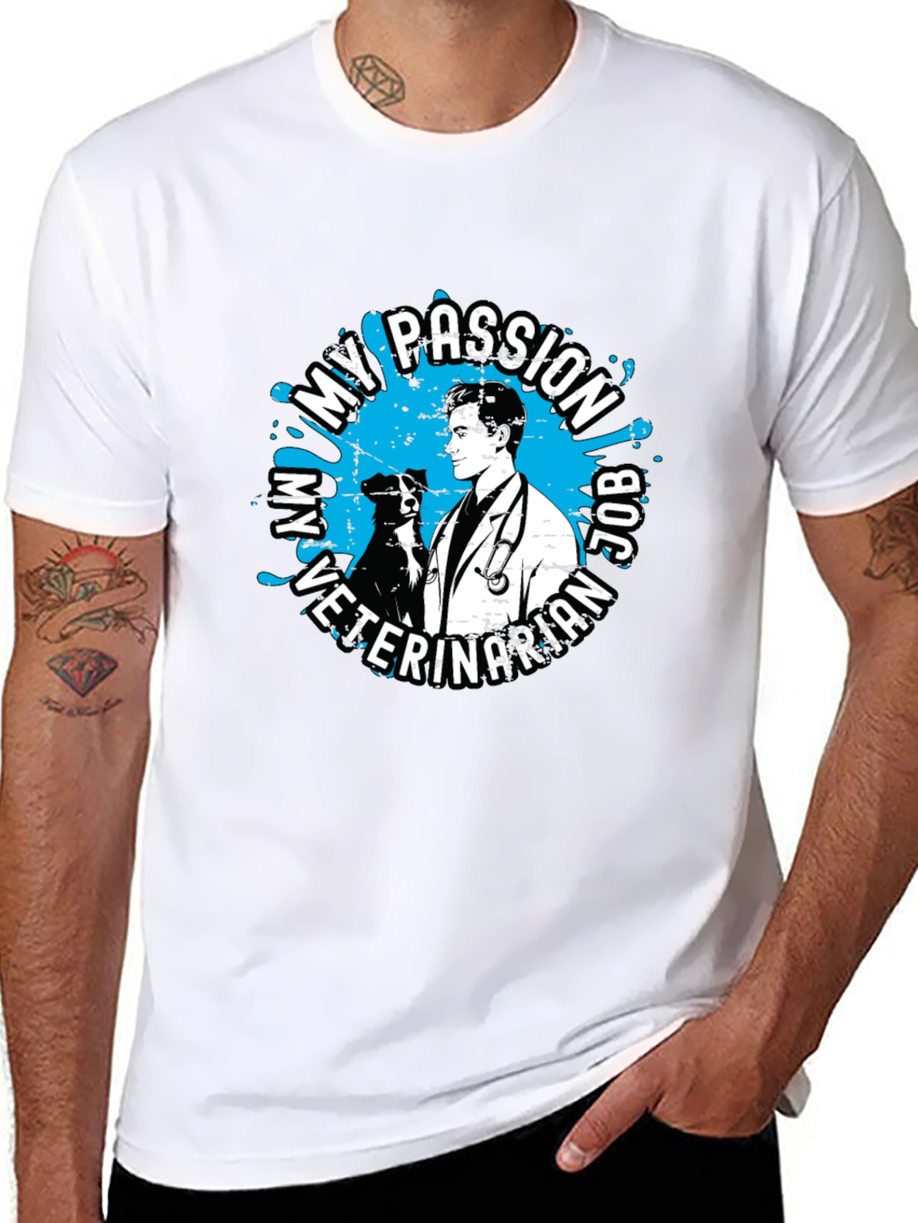 Veterinarian Passion T-Shirt - Unisex Animal Lover Tee