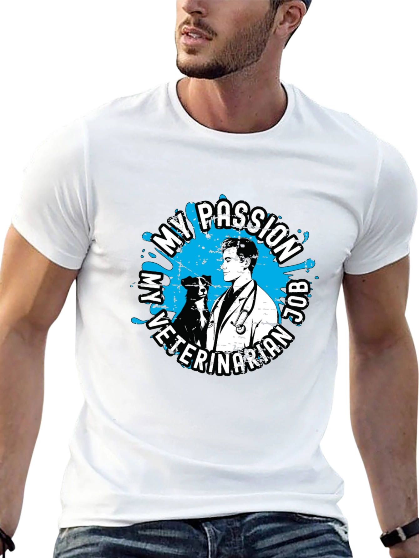 Veterinarian Passion T-Shirt - Unisex Animal Lover Tee