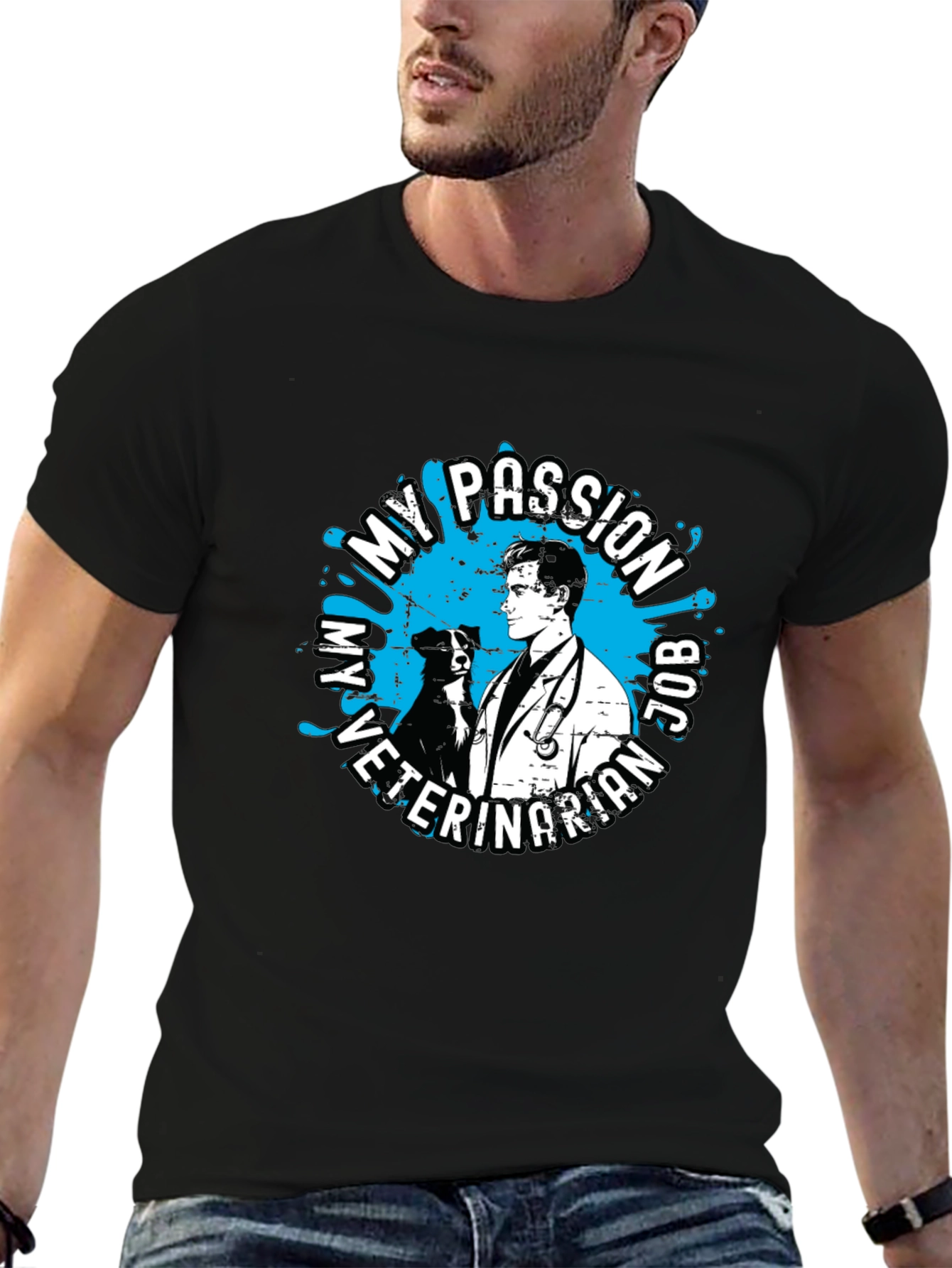 Veterinarian Passion T-Shirt - Unisex Animal Lover Tee