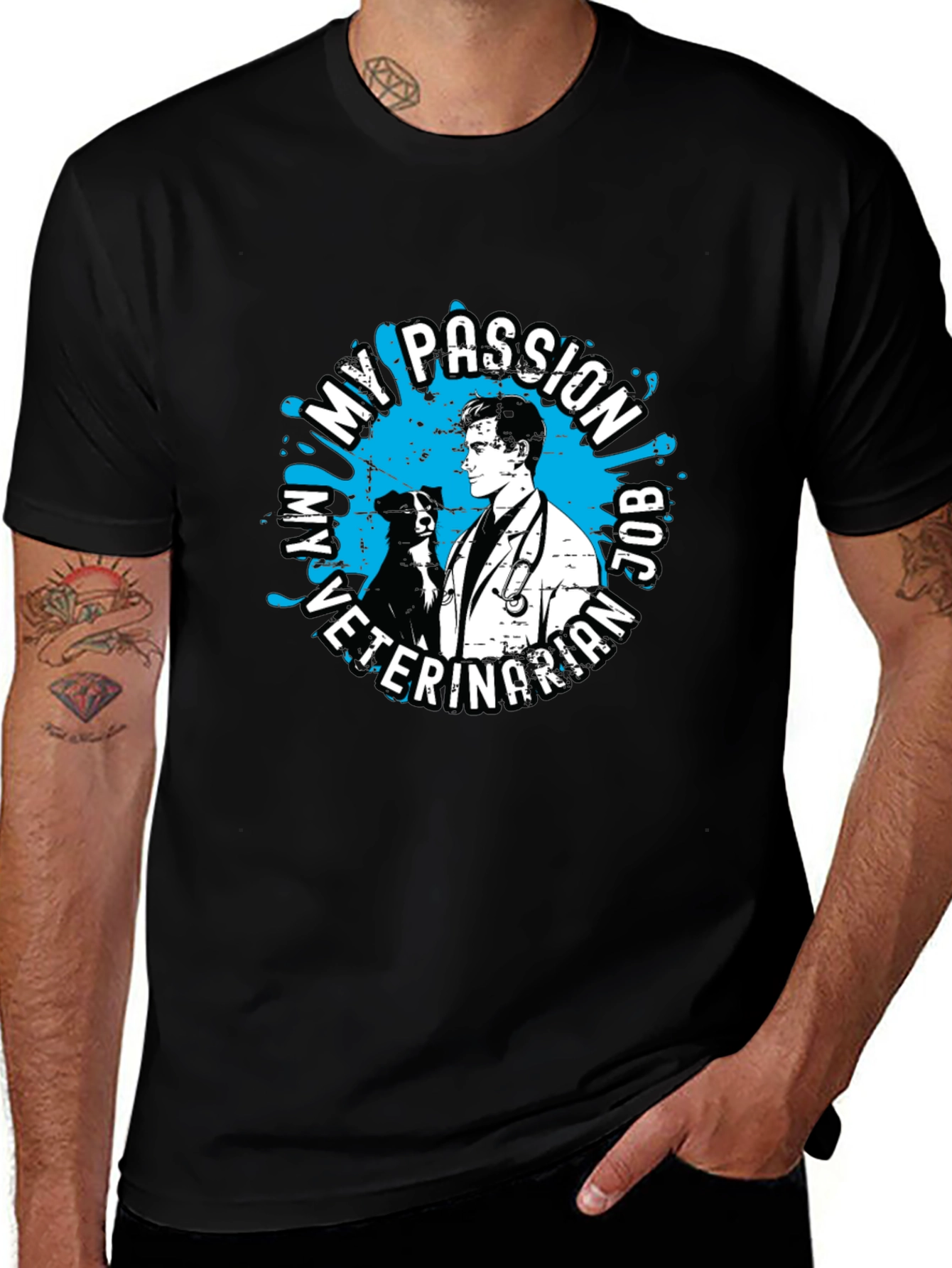 Veterinarian Passion T-Shirt - Unisex Animal Lover Tee