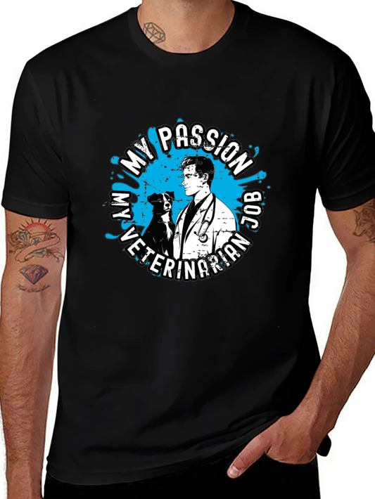 Veterinarian Passion T-Shirt - Unisex Animal Lover Tee