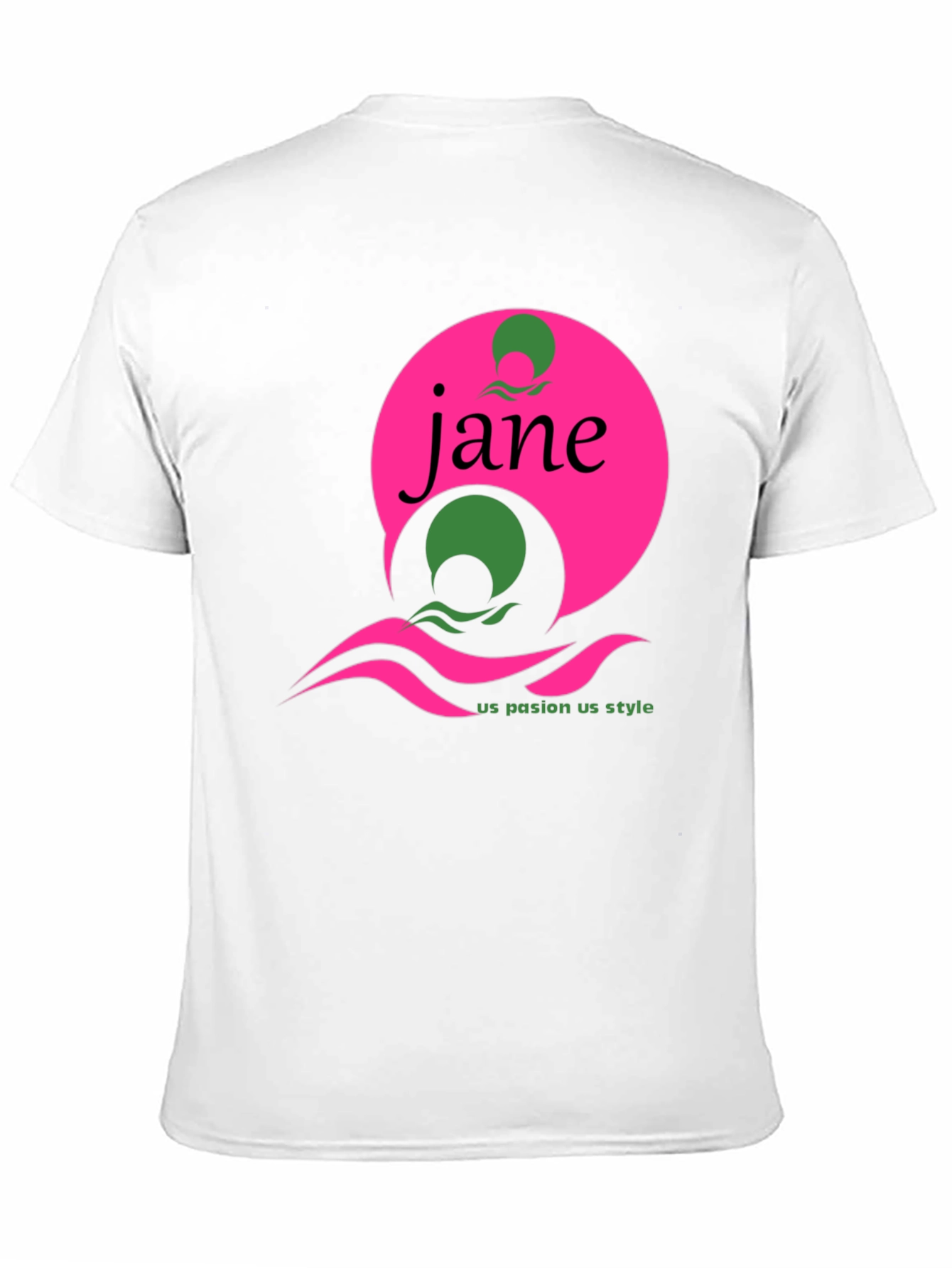 Jane Graphic Tee - Black Short Sleeve T-Shirt