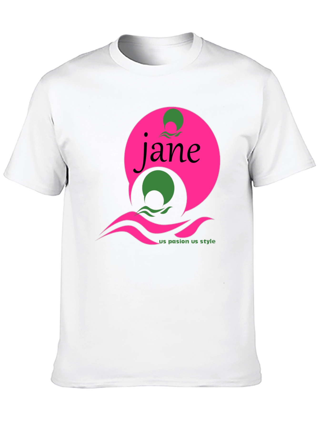 Jane Graphic Tee - Black Short Sleeve T-Shirt