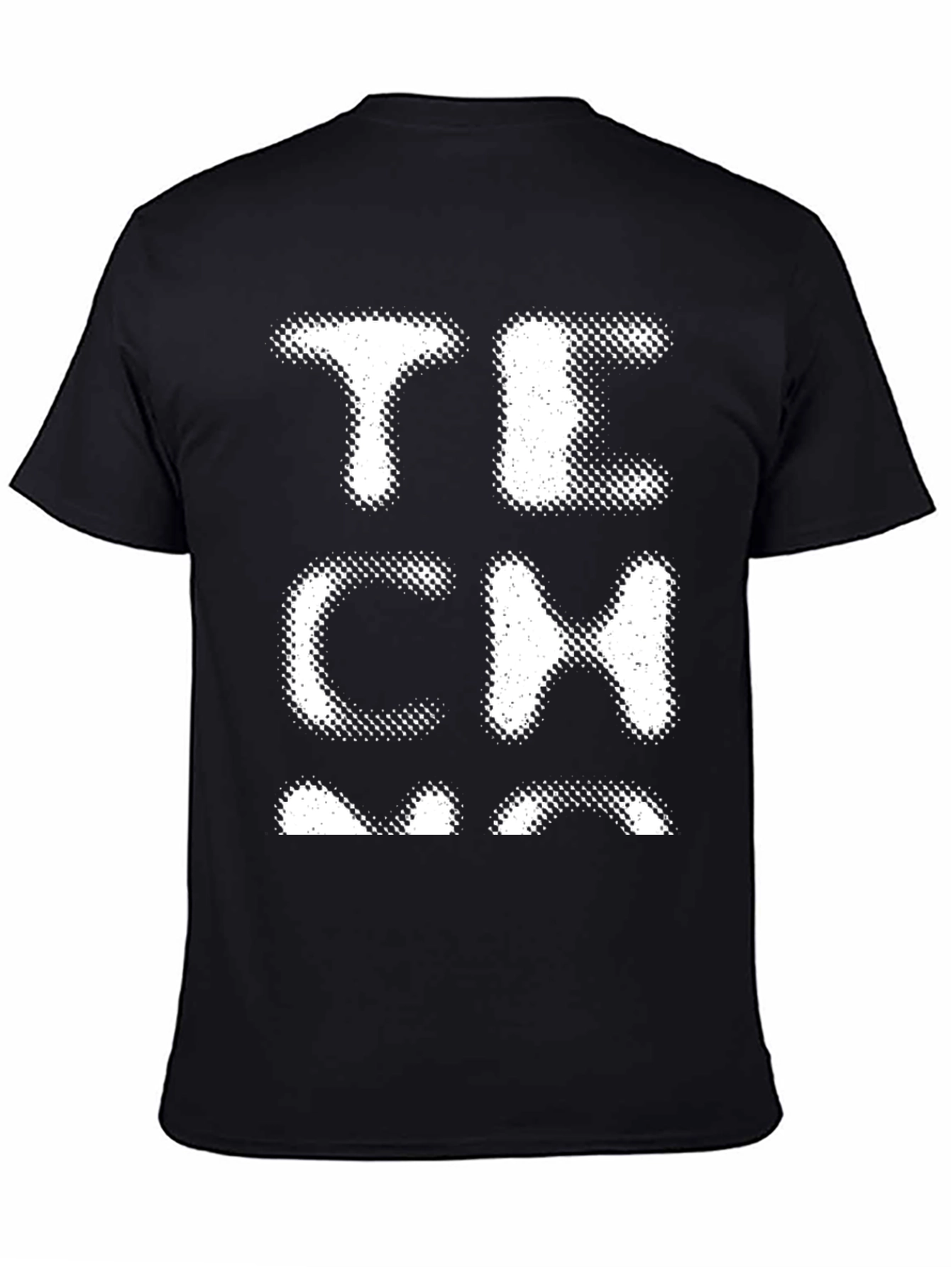 Tech T-Shirt Black Novelty Tee