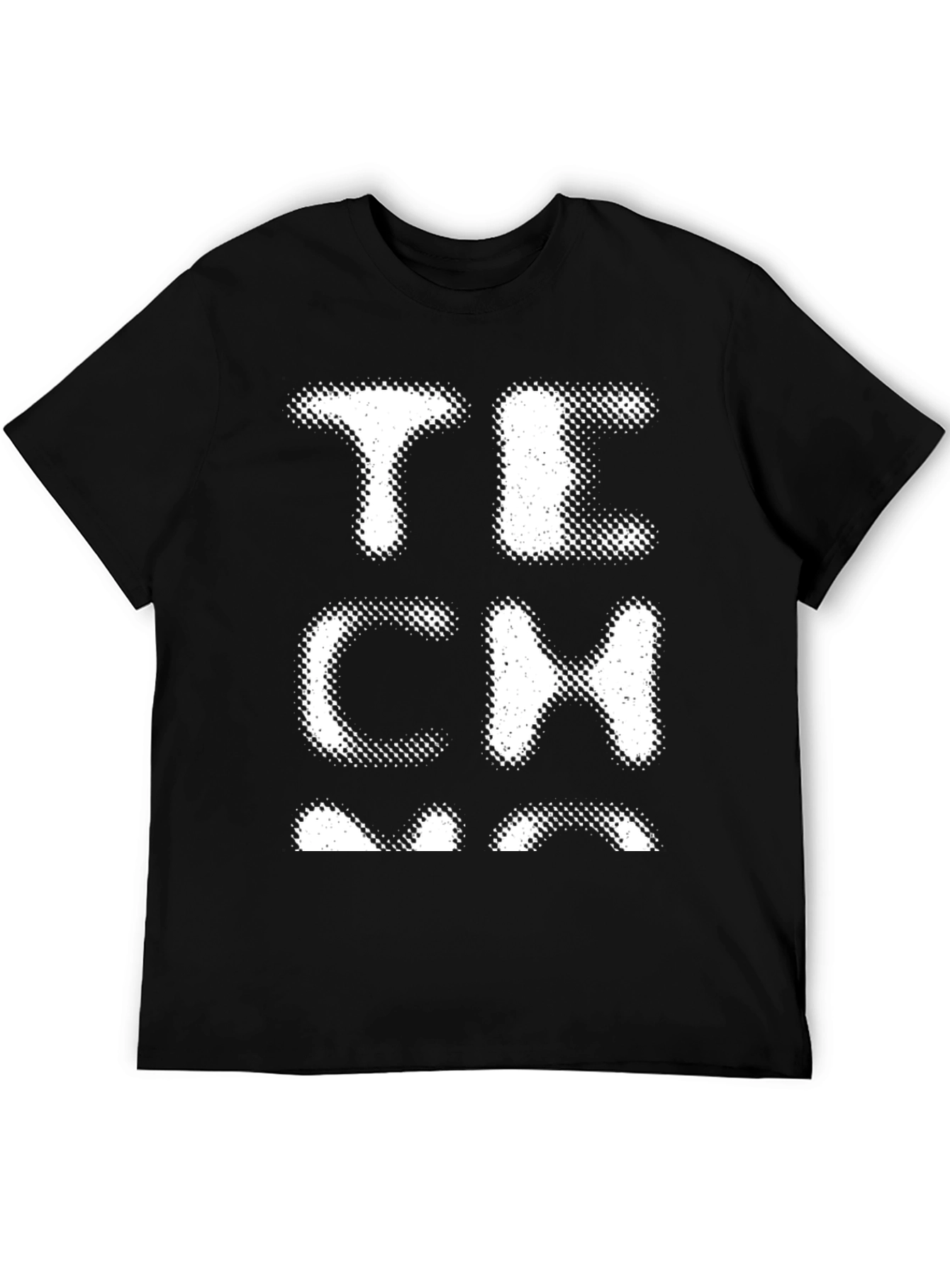 Tech T-Shirt Black Novelty Tee