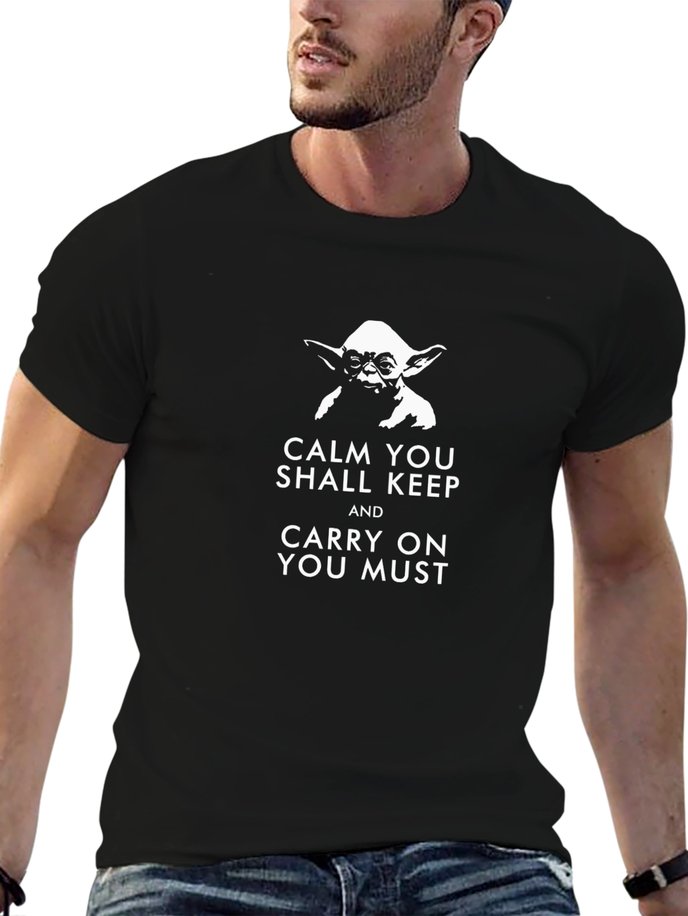 Calm You Shall Keep Yoda T-Shirt